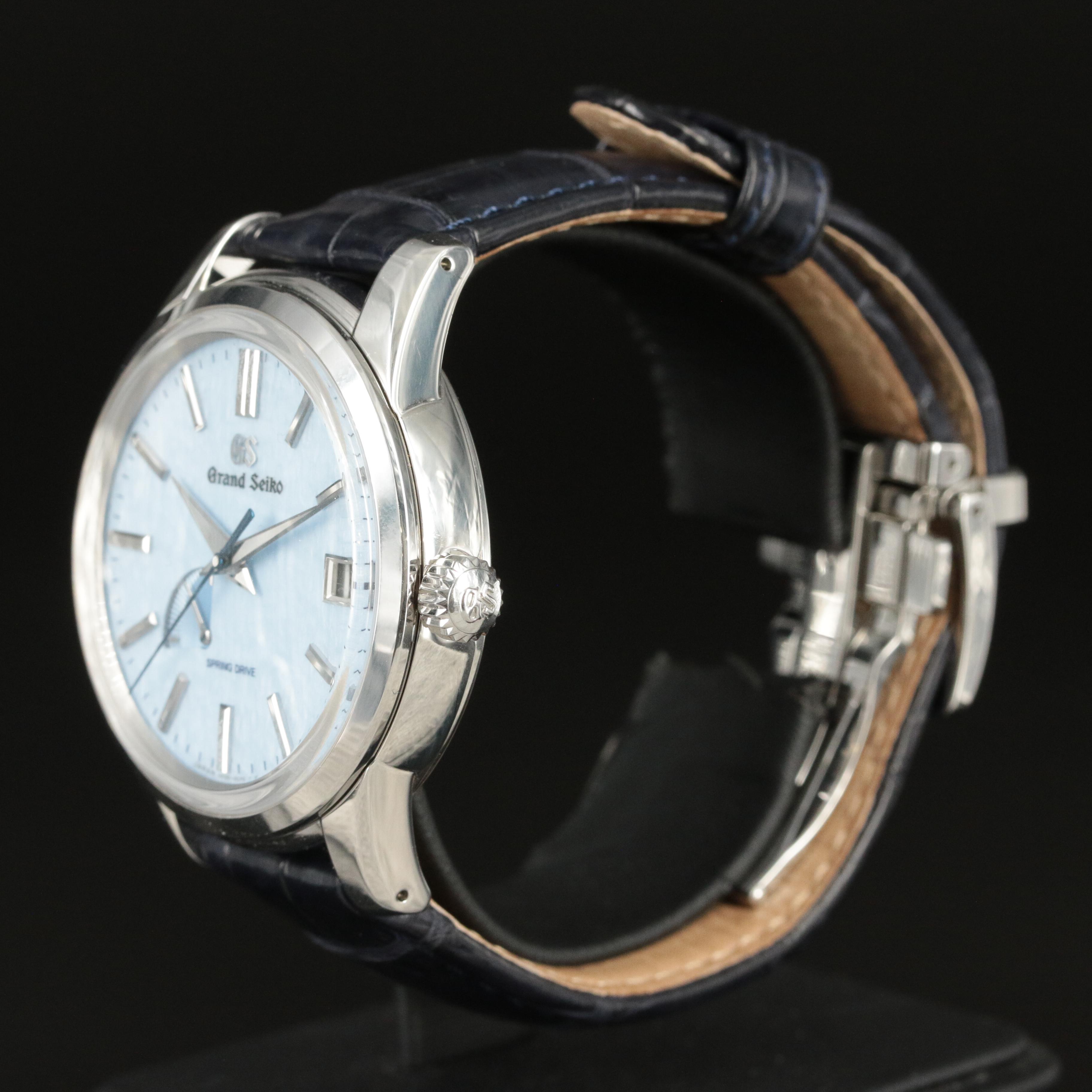 Grand Seiko Spring Drive Skyflake Stainless Steel Watch