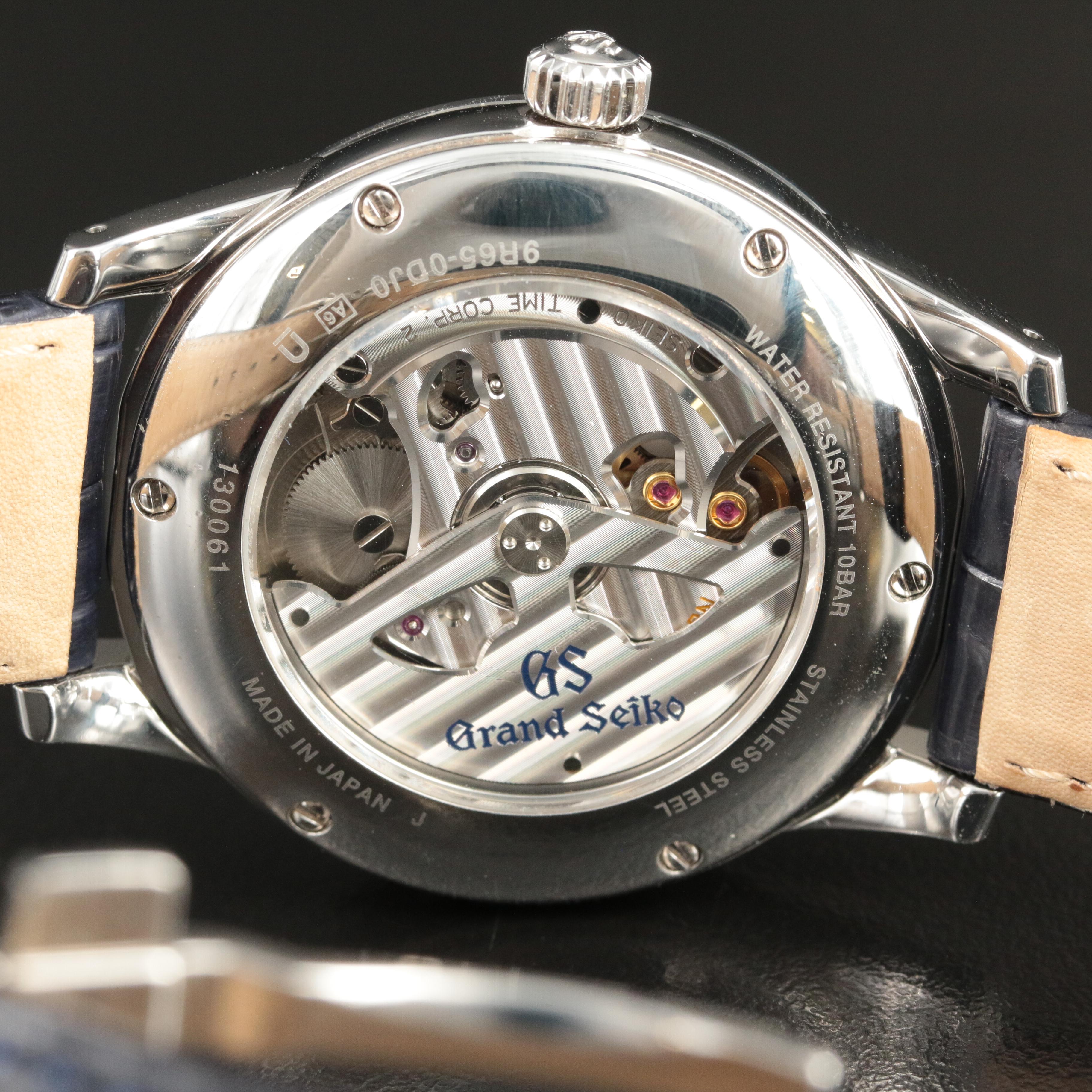 Grand Seiko Spring Drive Skyflake Stainless Steel Watch