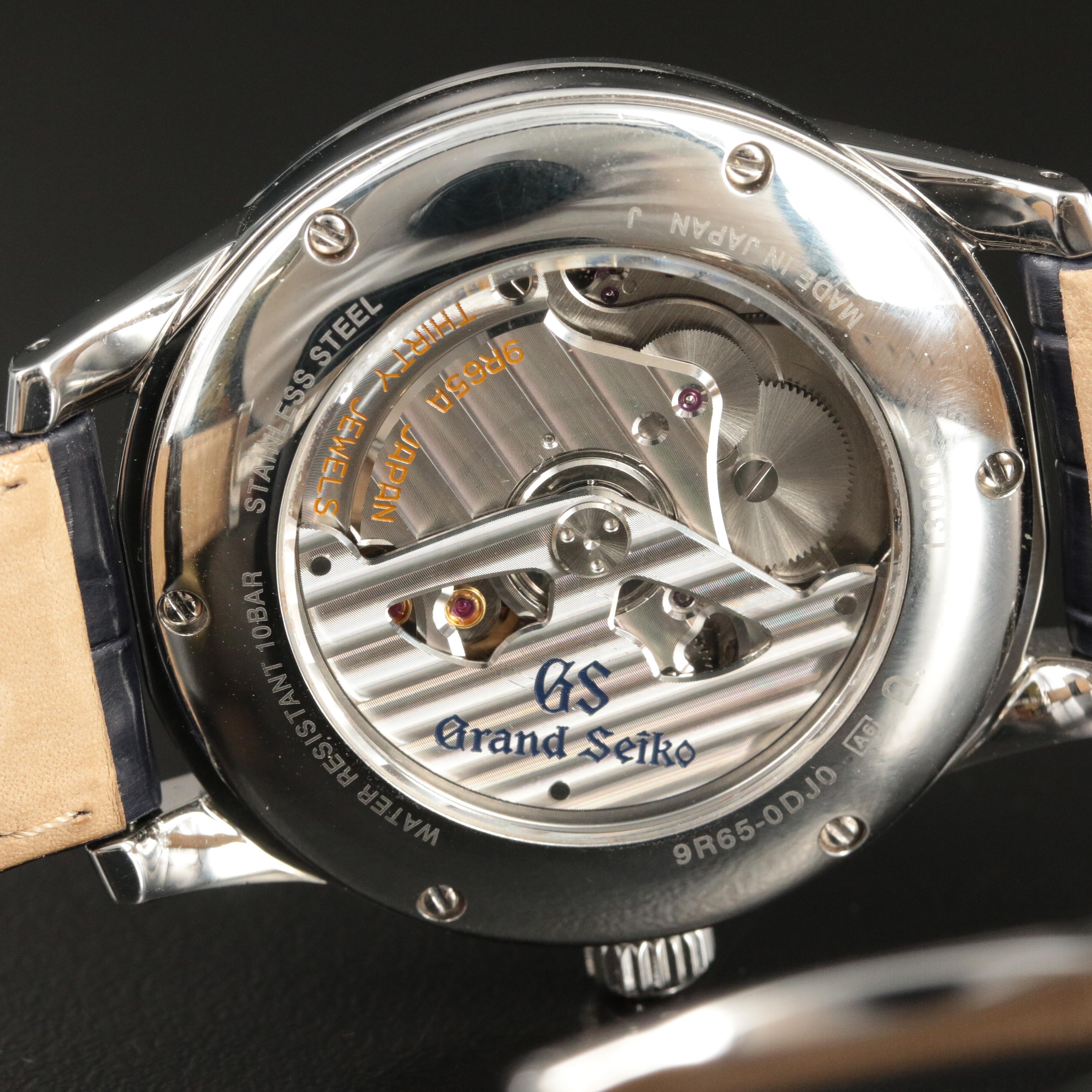 Grand Seiko Spring Drive Skyflake Stainless Steel Watch