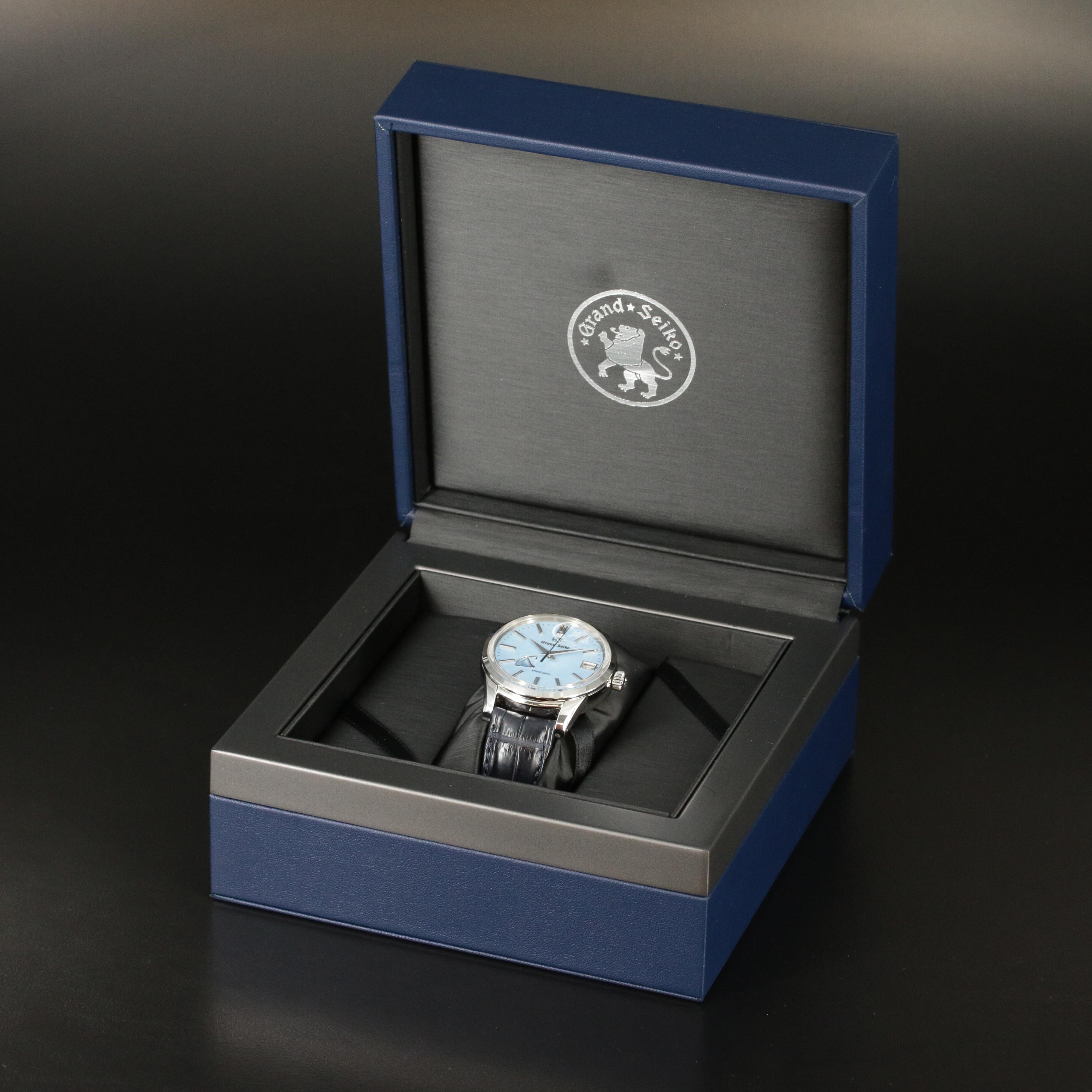 Grand Seiko Spring Drive Skyflake Stainless Steel Watch