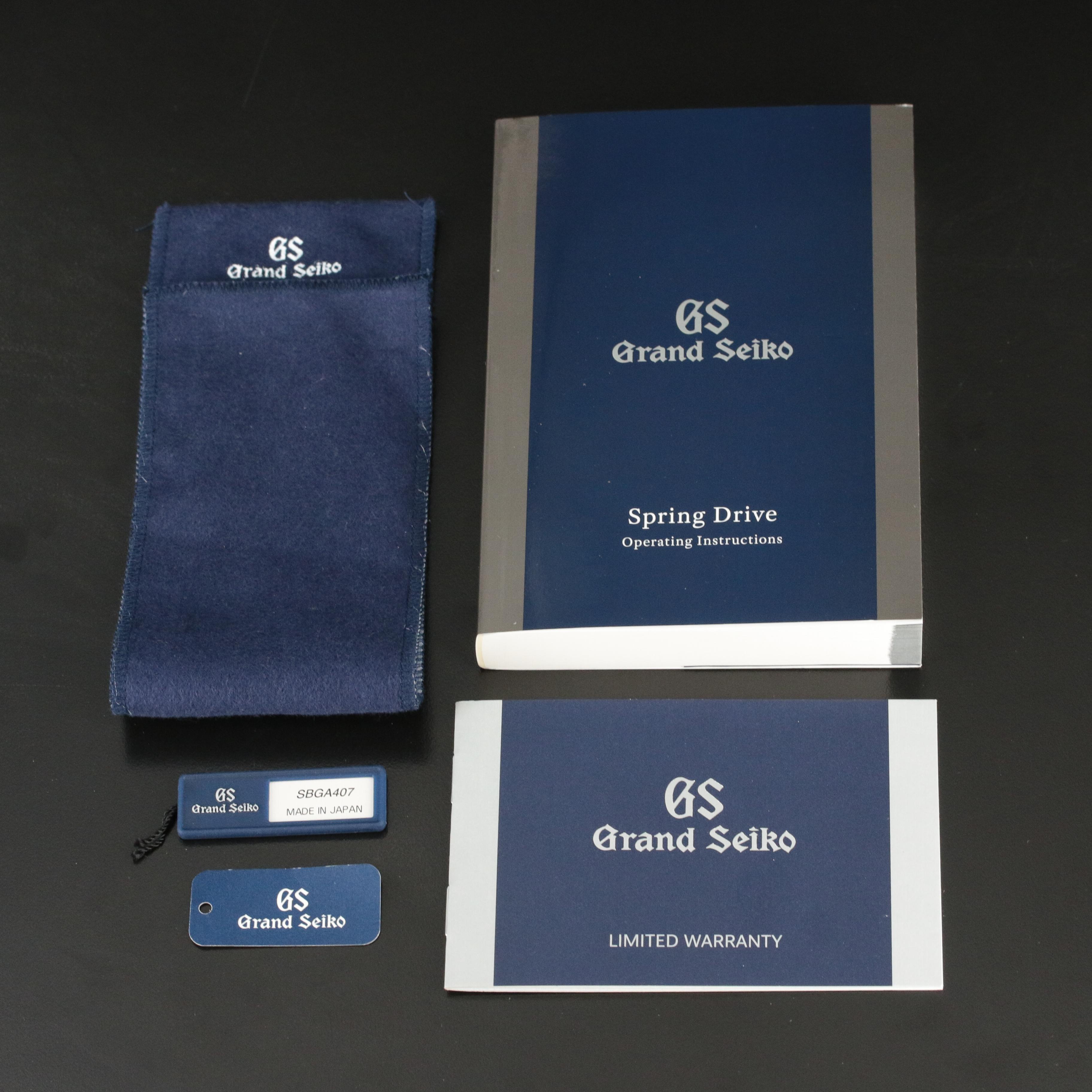 Grand Seiko Spring Drive Skyflake Stainless Steel Watch