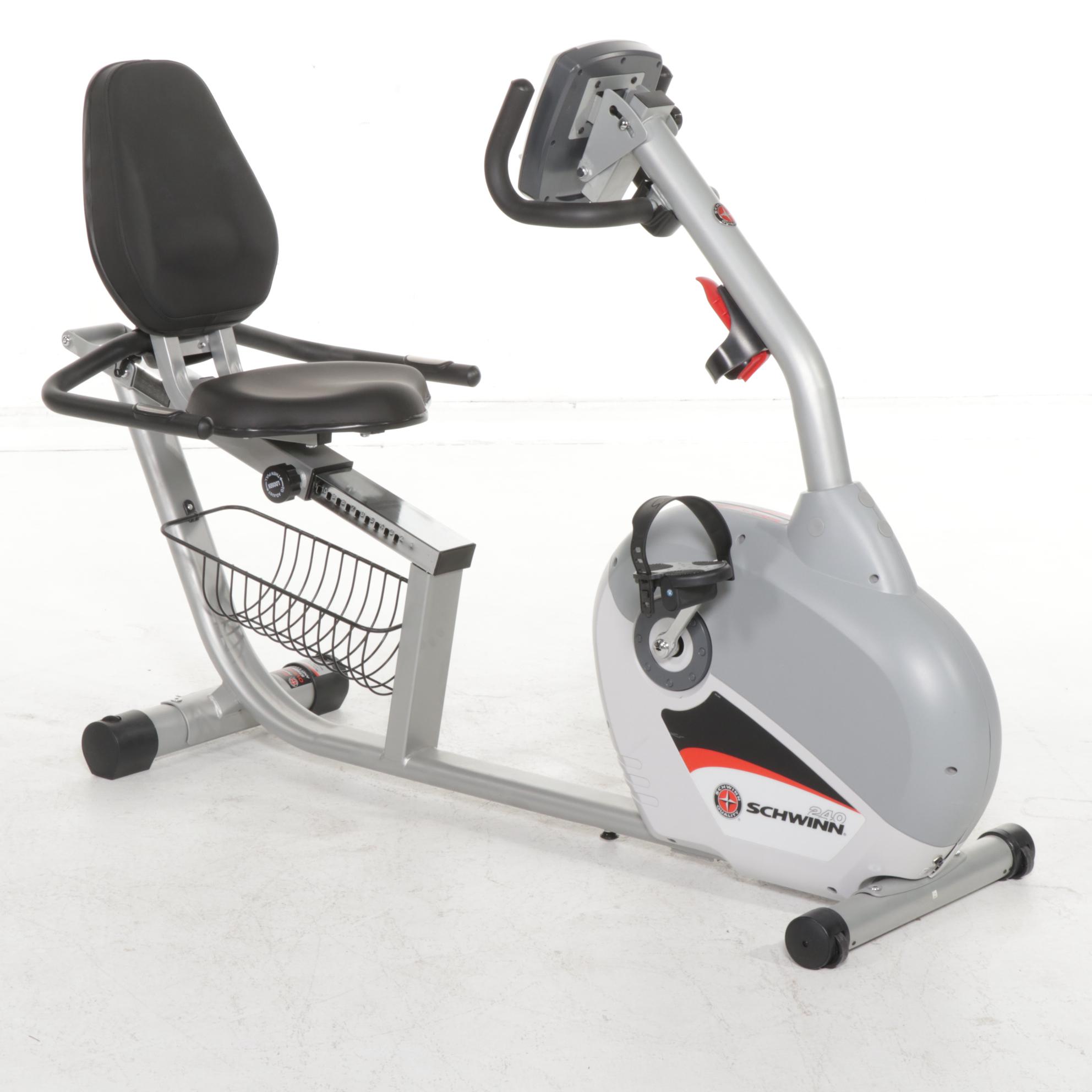 Schwinn 240 BioDyne Stationary Recumbent Exercise Bicycle