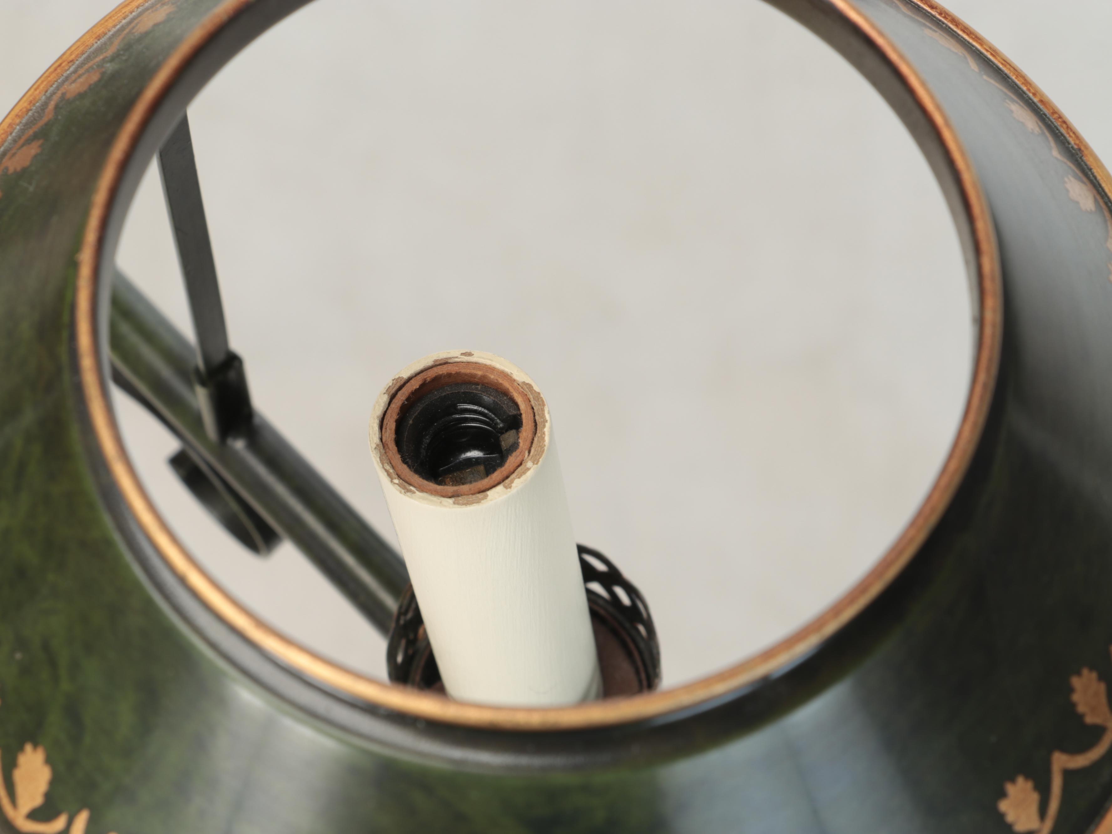 Federal Style Gilt and Toleware Six-Arm Chandelier