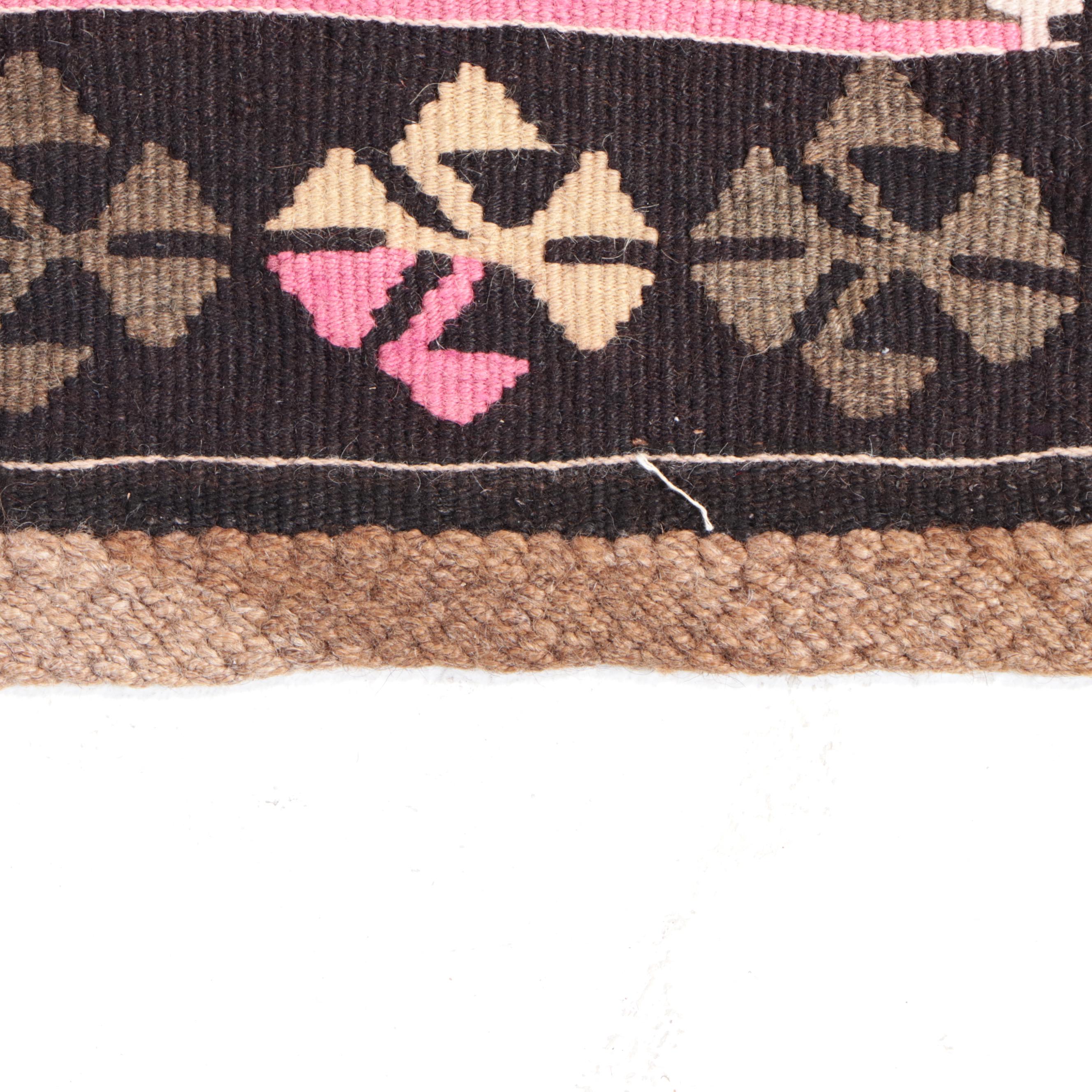 5'6 x 11'5 Handwoven Turkish Kilim Area Rug