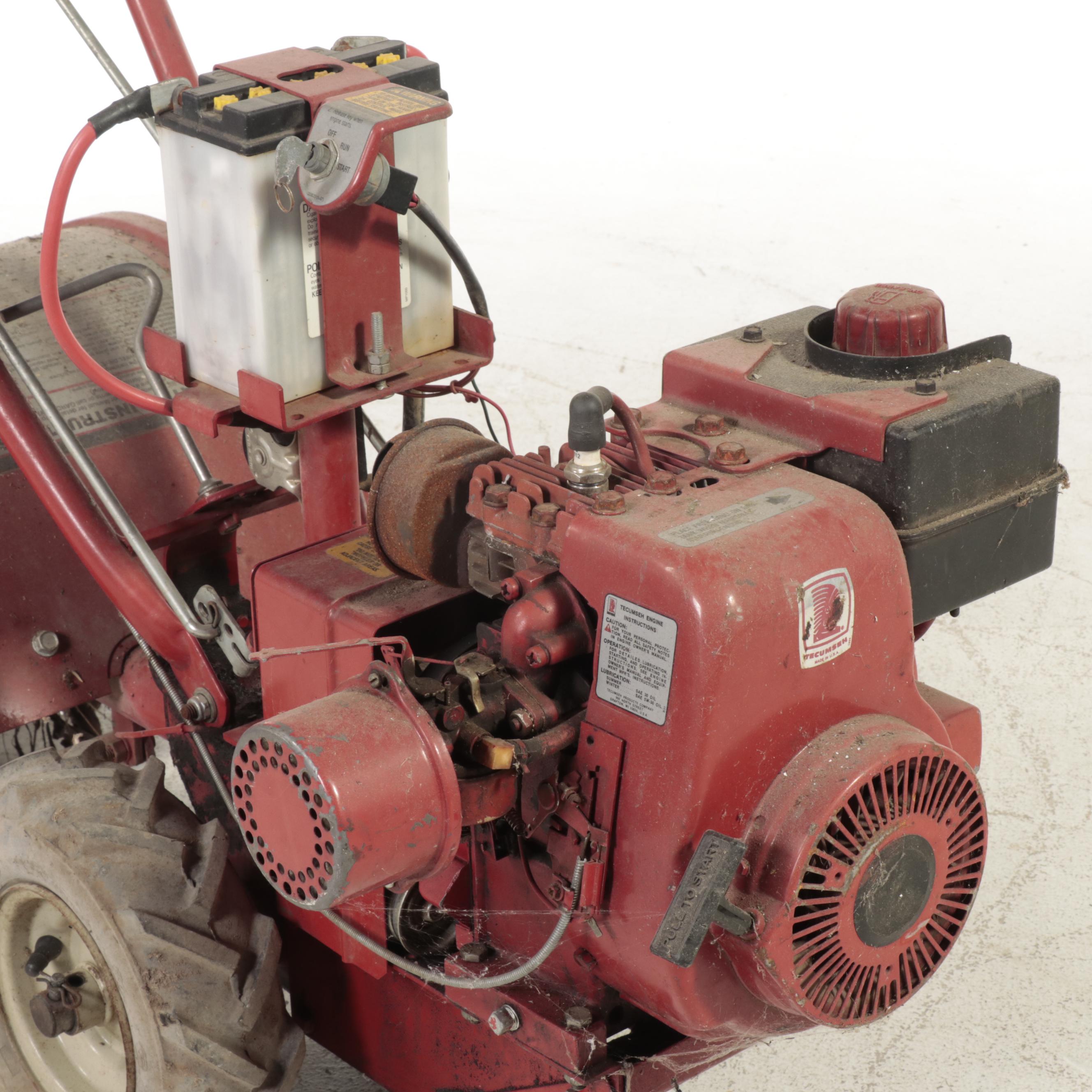 Troy-Bilt Junior Tiller with Gas-Powered Tecumseh Engine