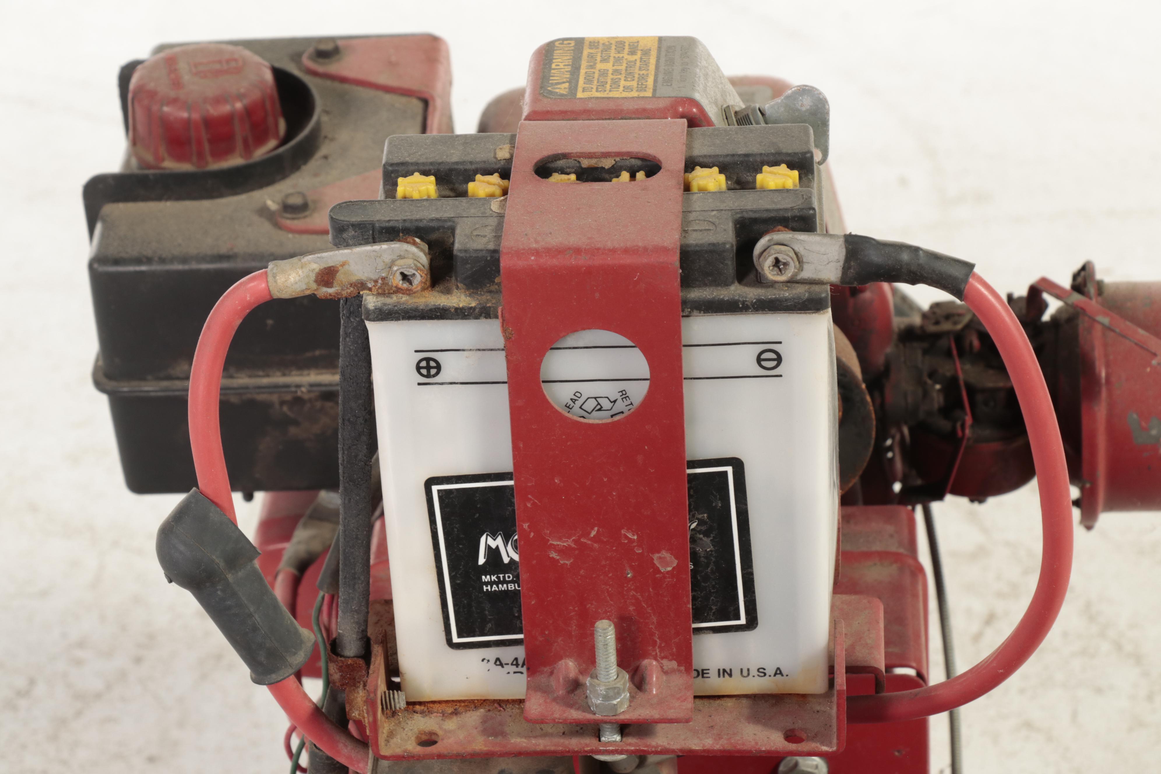 Troy-Bilt Junior Tiller with Gas-Powered Tecumseh Engine