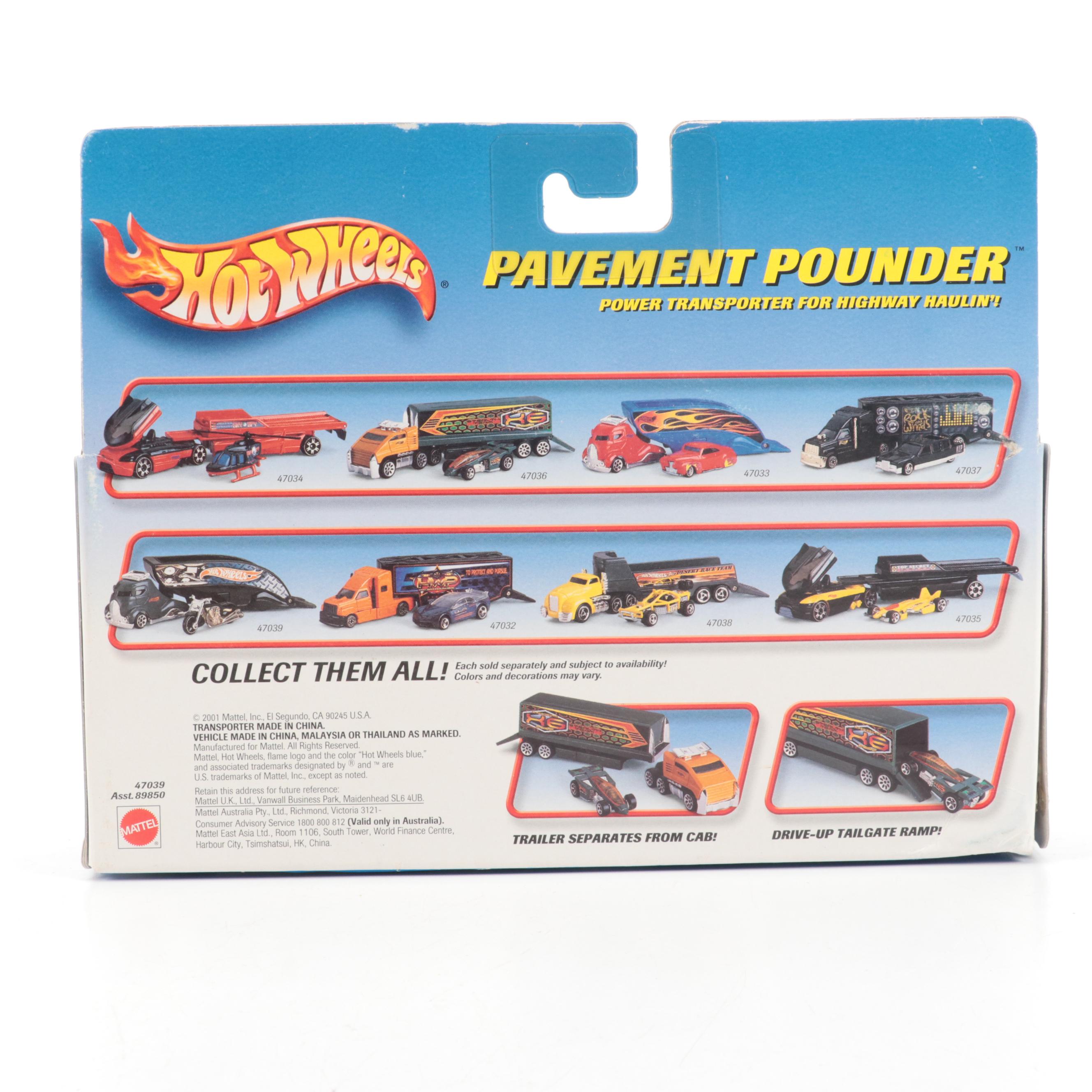1960s Hot Wheels Redline Cars in '80s Case with Race Cars, Car Carriers & More