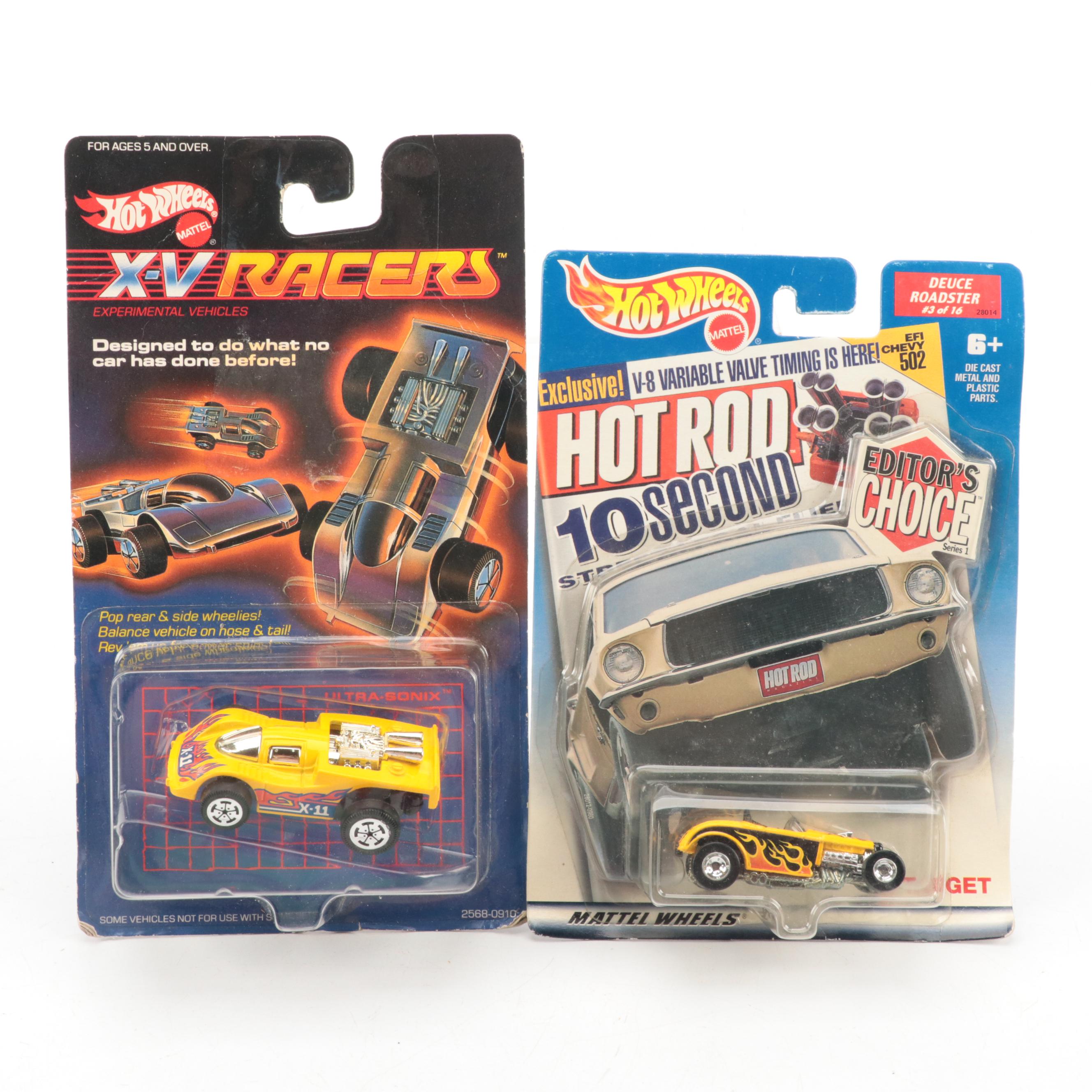 1960s Hot Wheels Redline Cars in '80s Case with Race Cars, Car Carriers & More