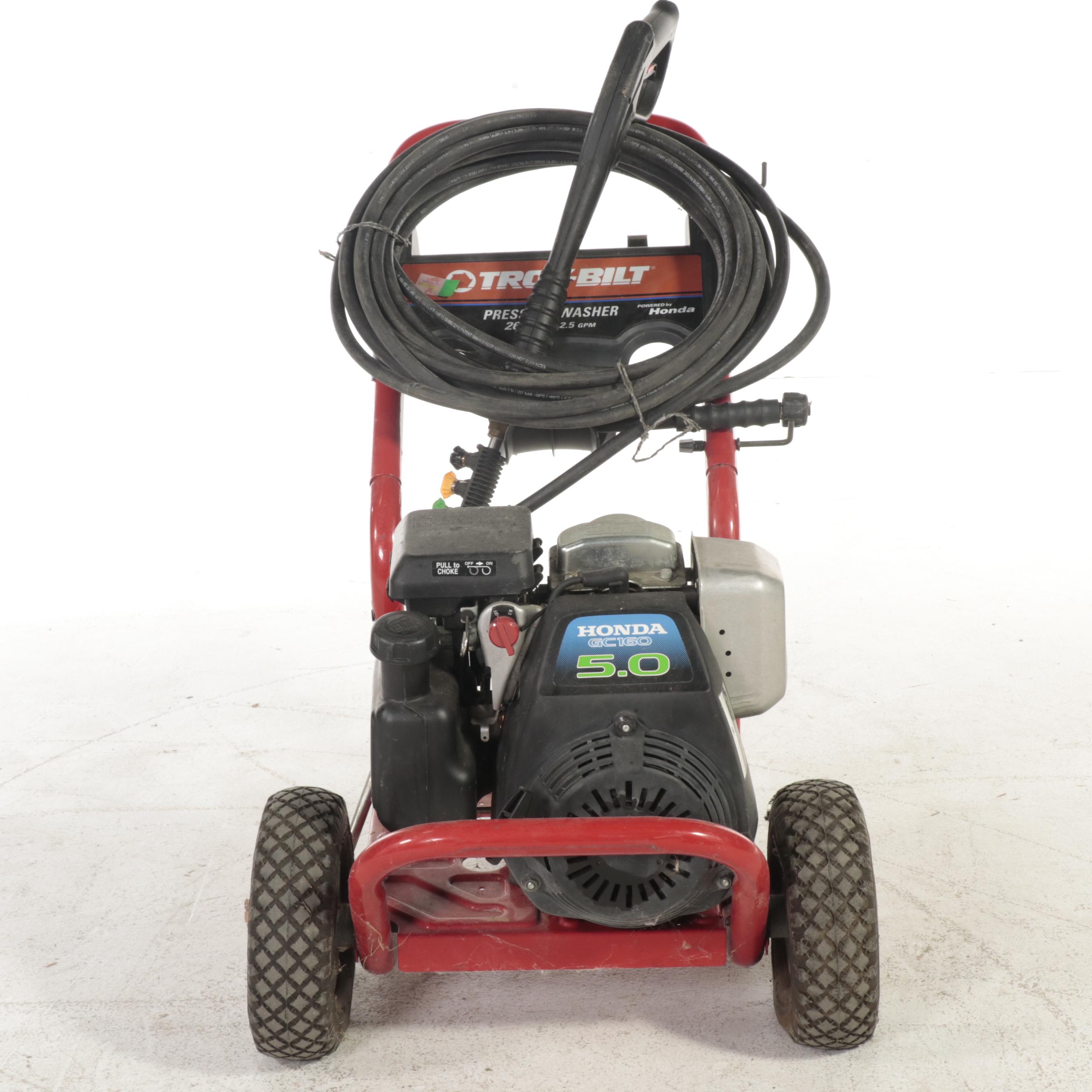 TroyBilt Pressure Washer With GasPowered Honda Engine EBTH