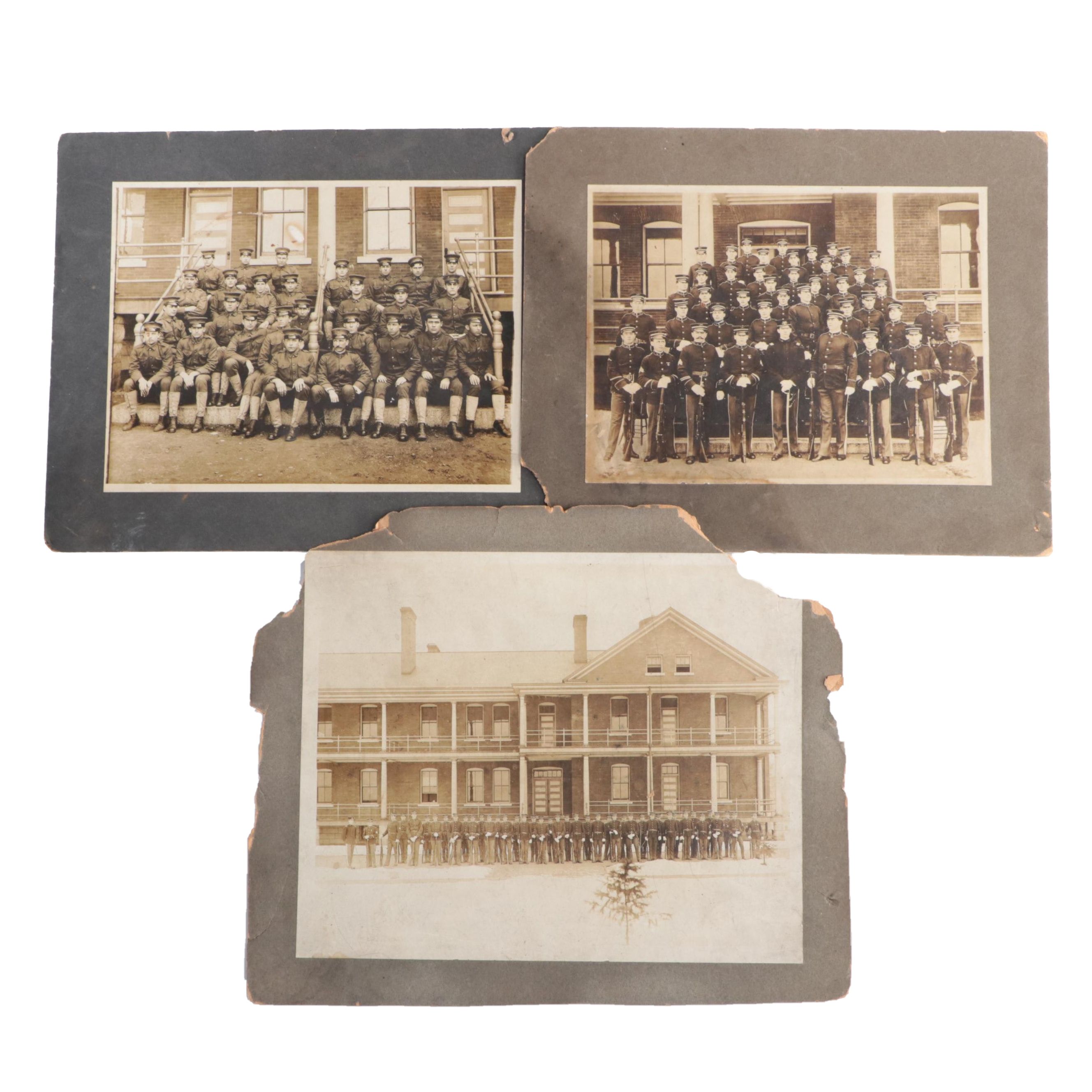 Silver Gelatin Photographs of U. S. Army Soldiers, Early 20th Century