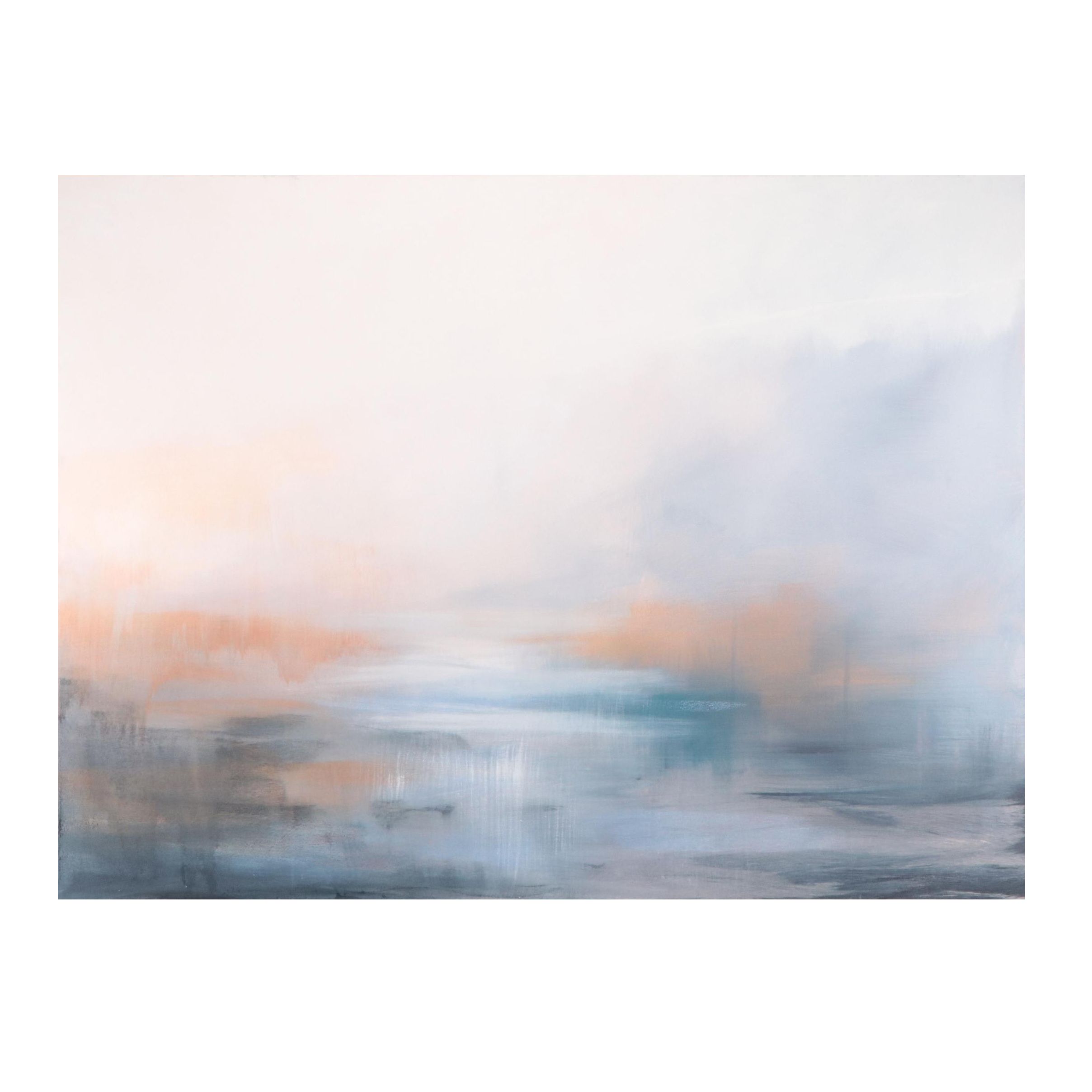 Sarah Brown Skyscape Oil Painting, 21st Century