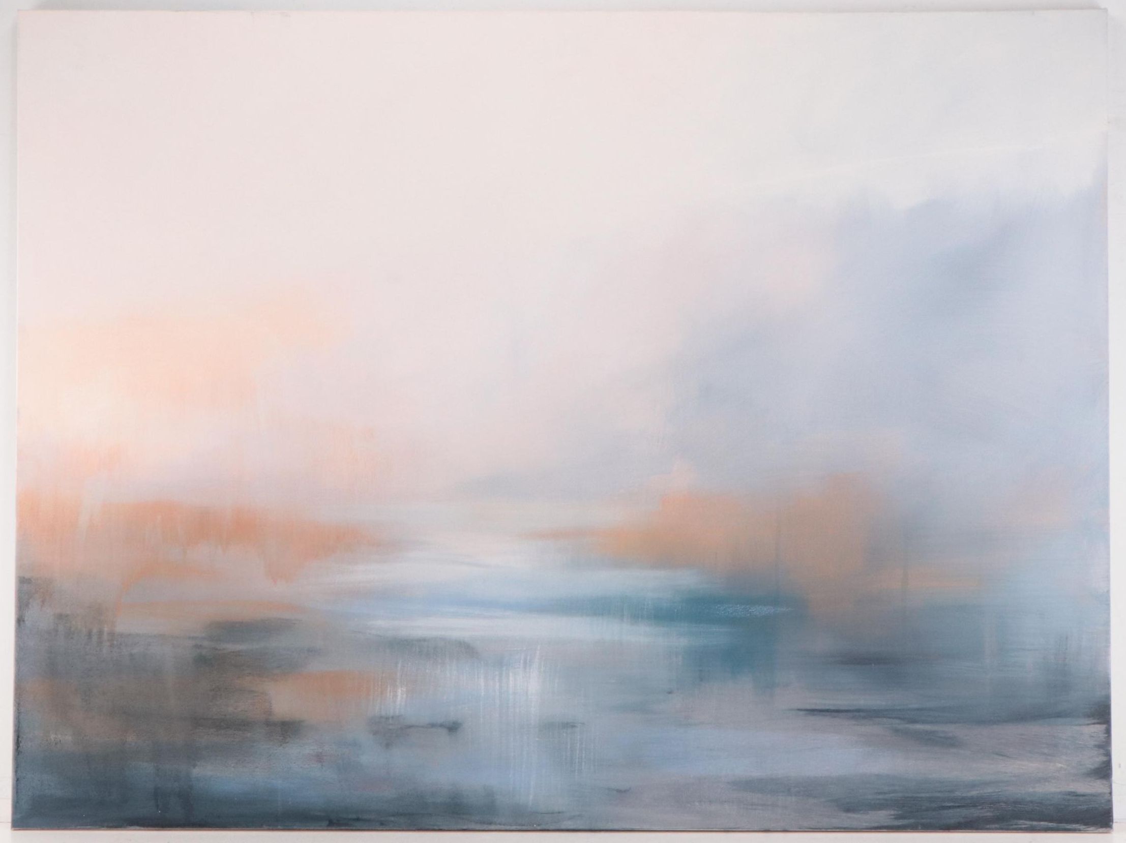 Sarah Brown Skyscape Oil Painting, 21st Century