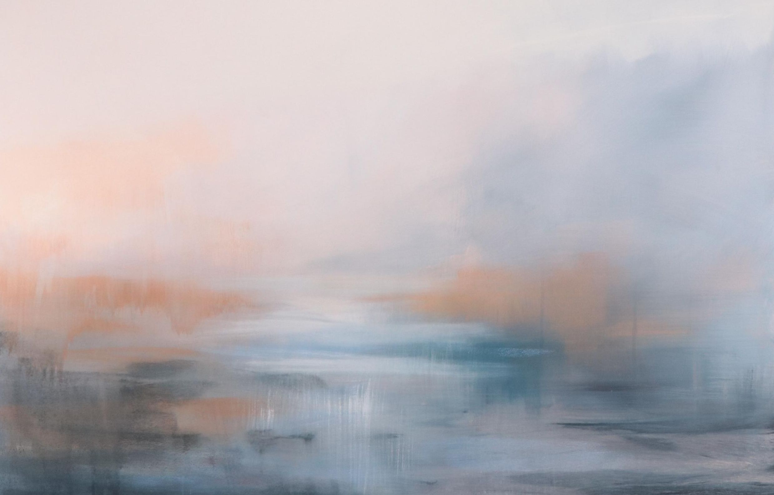 Sarah Brown Skyscape Oil Painting, 21st Century