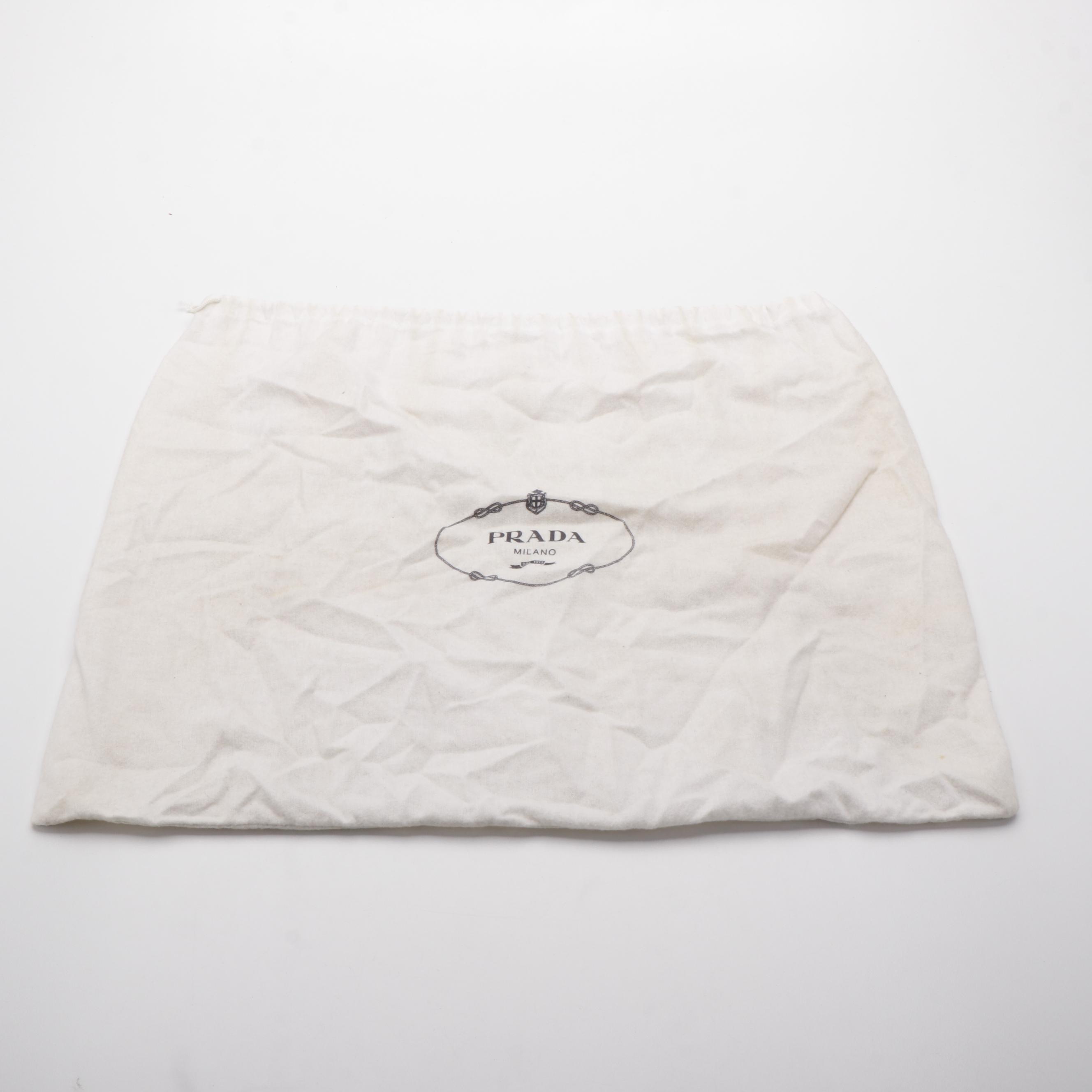 Prada Madras Cerniera Leather Doctor Bag