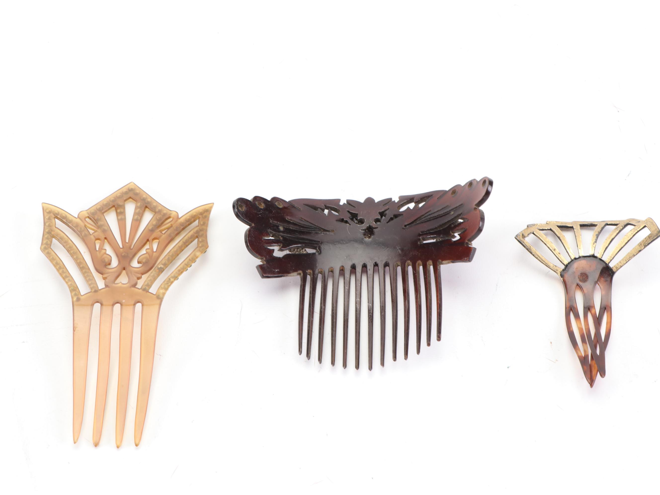 Assorted Decorative Hair Combs