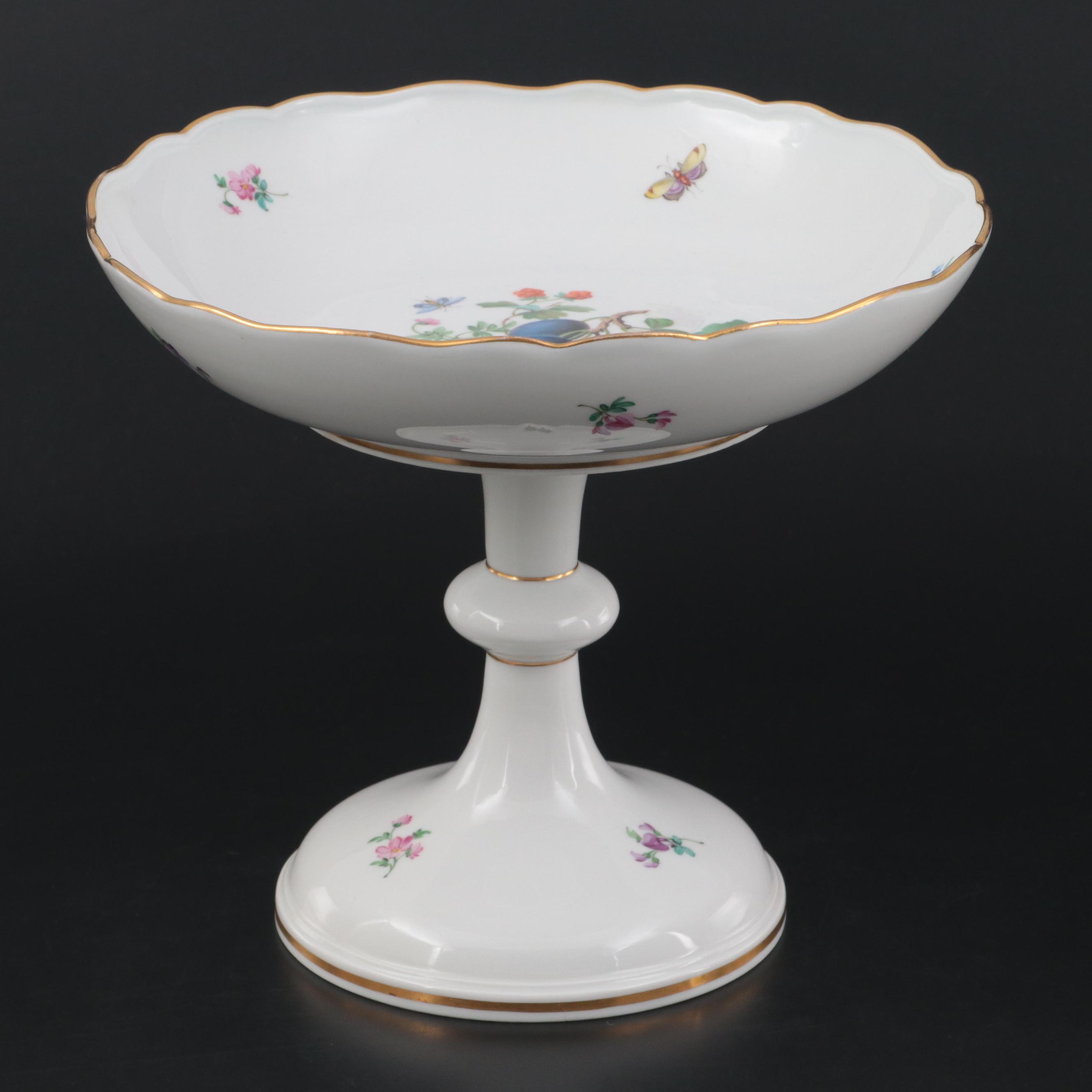 Meissen Porcelain Compote Dish, Circa 1880
