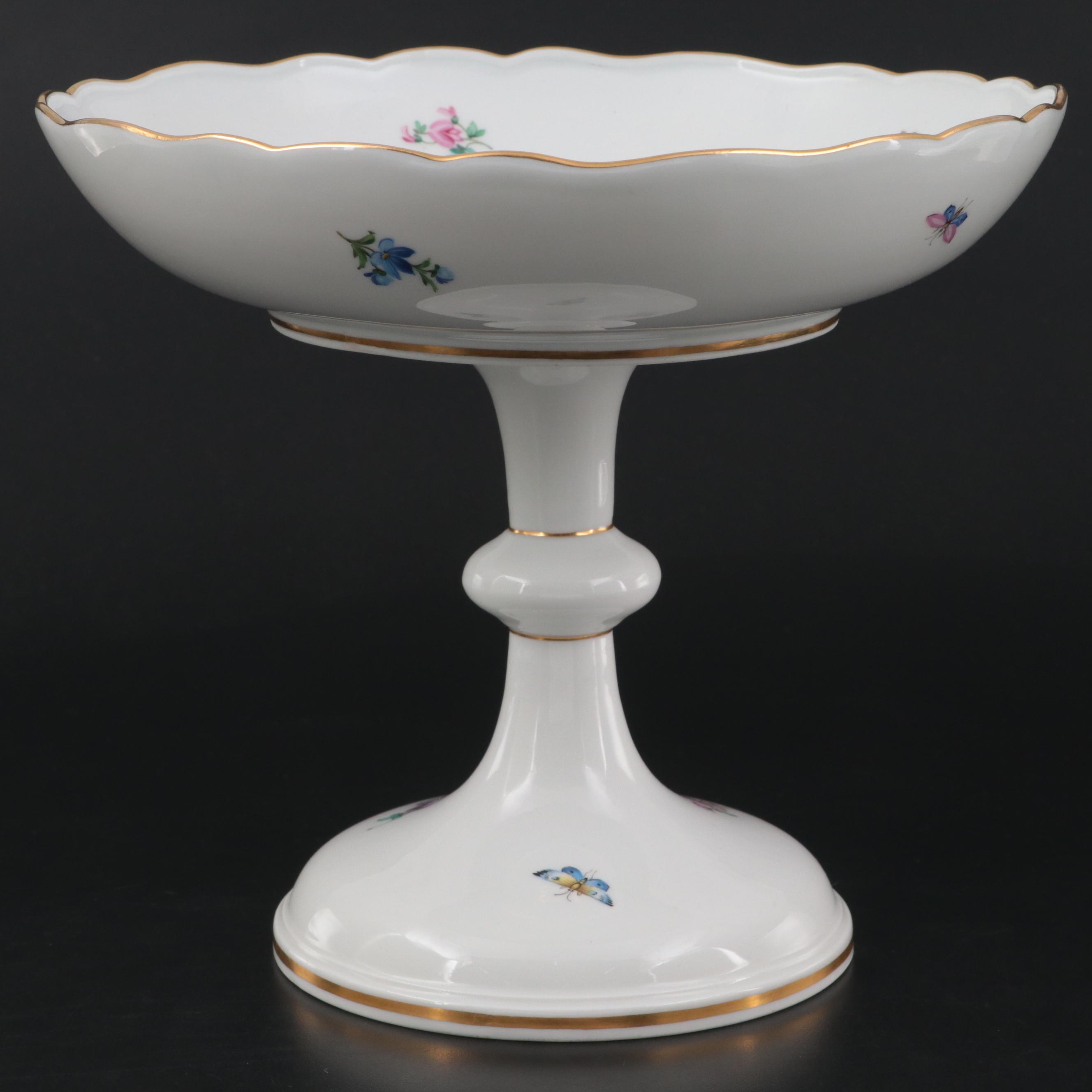 Meissen Porcelain Compote Dish, Circa 1880