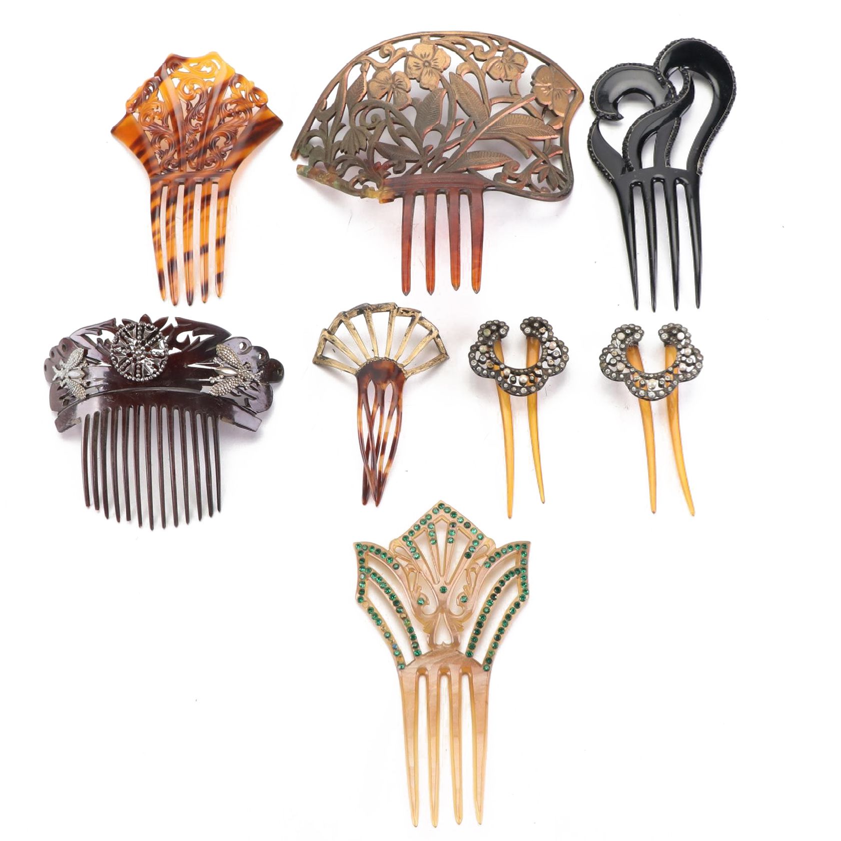 Assorted Decorative Hair Combs