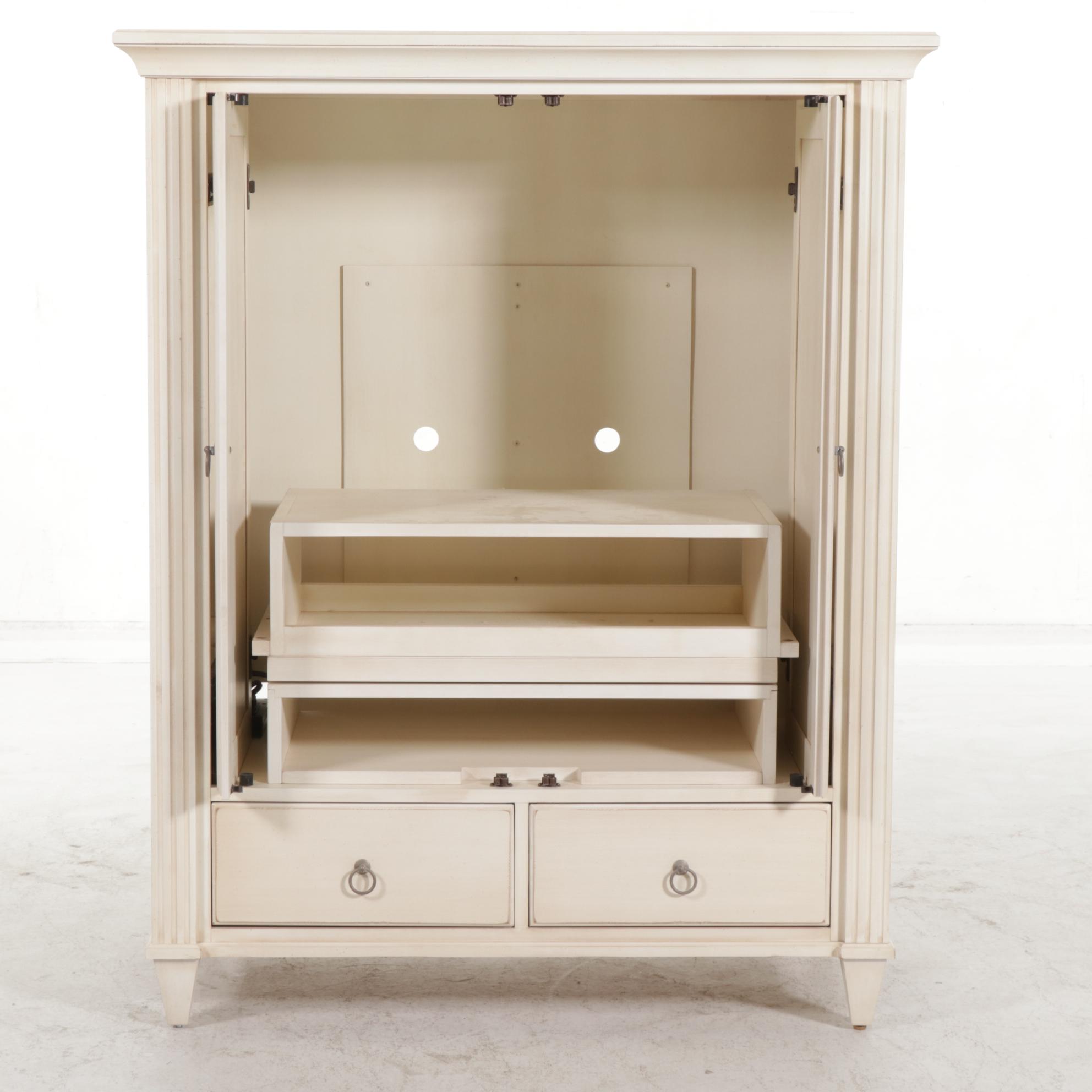 Ethan Allen Swedish Home Media 21st Century EBTH