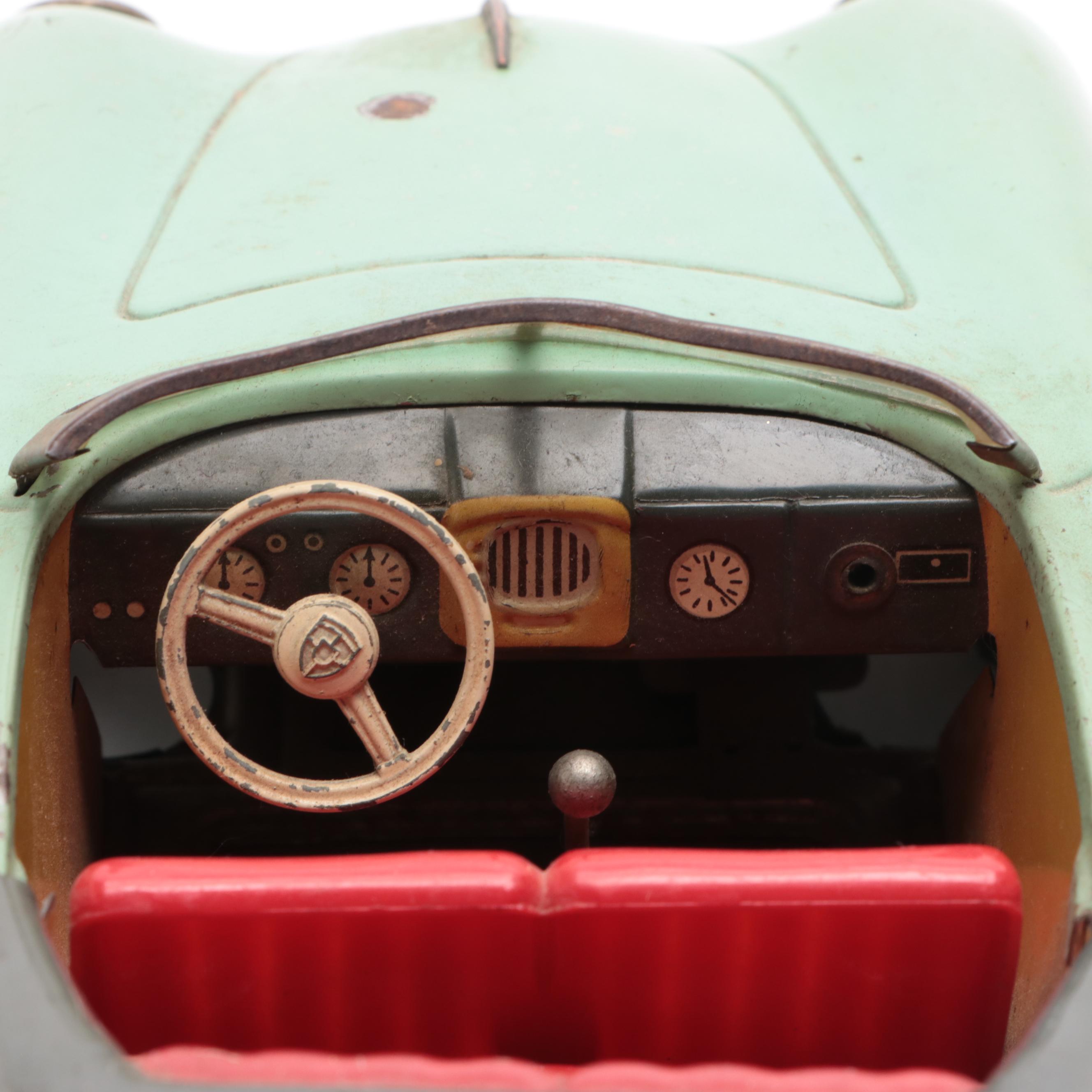 Distler Porsche 356 Electromatic 7500 Toy Car, Mid-20th Century