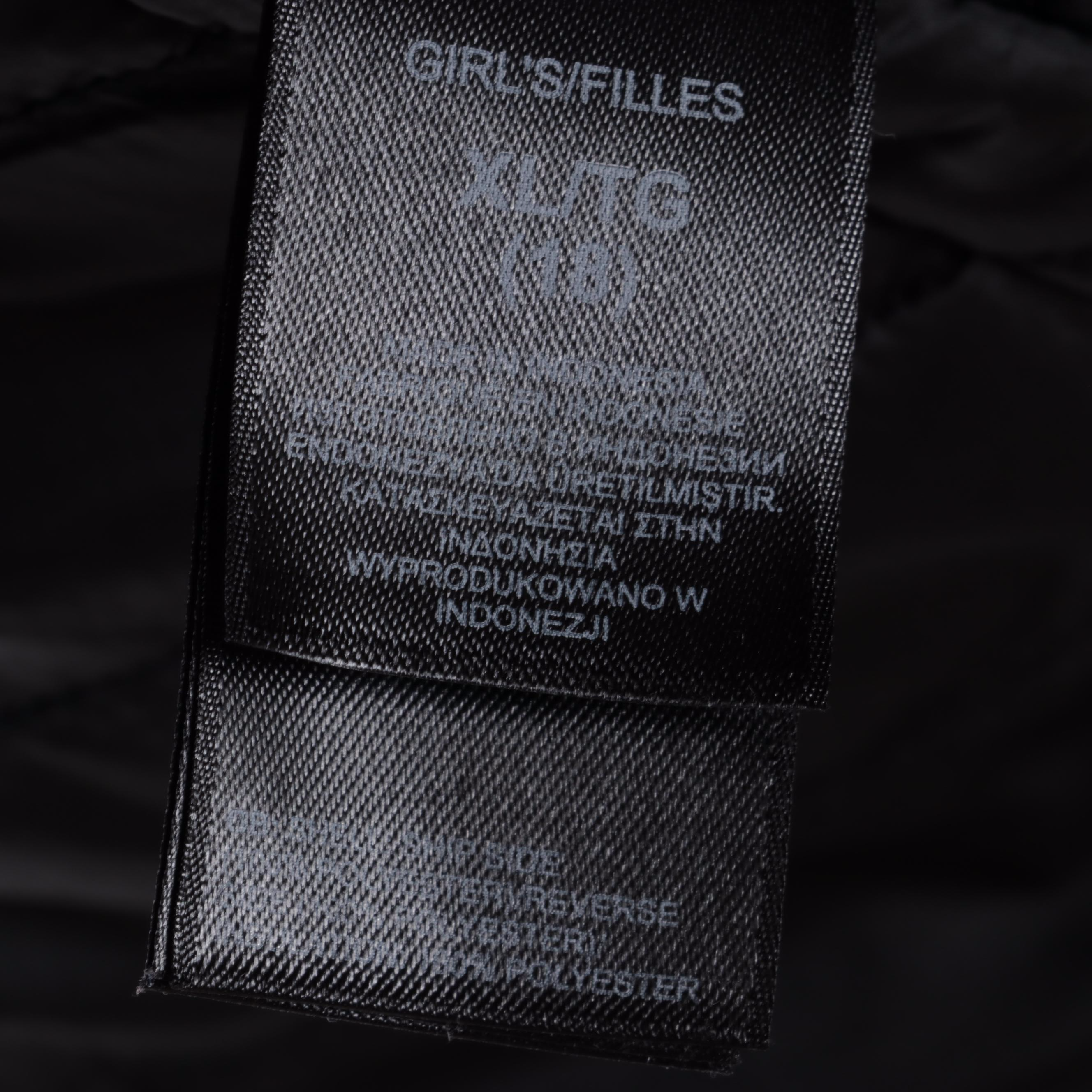 Girl's The North Face Reversible Puffer Jacket with Faux Shearling Lining