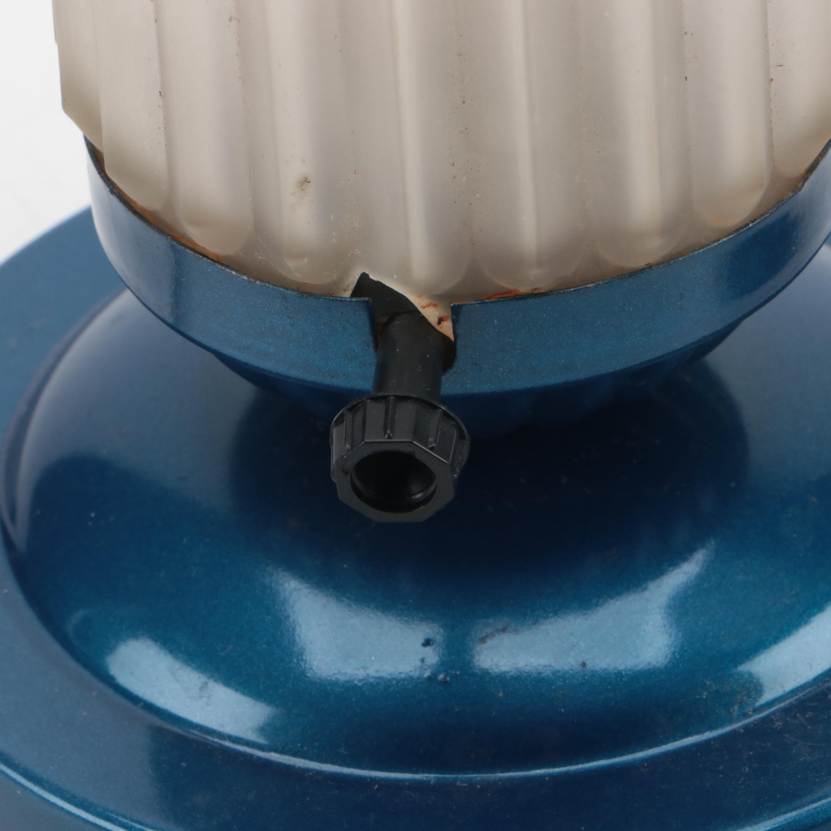 Art Deco Torpedo Boudoir Lamp With Gacor Handi-Lamp Desk Lamp