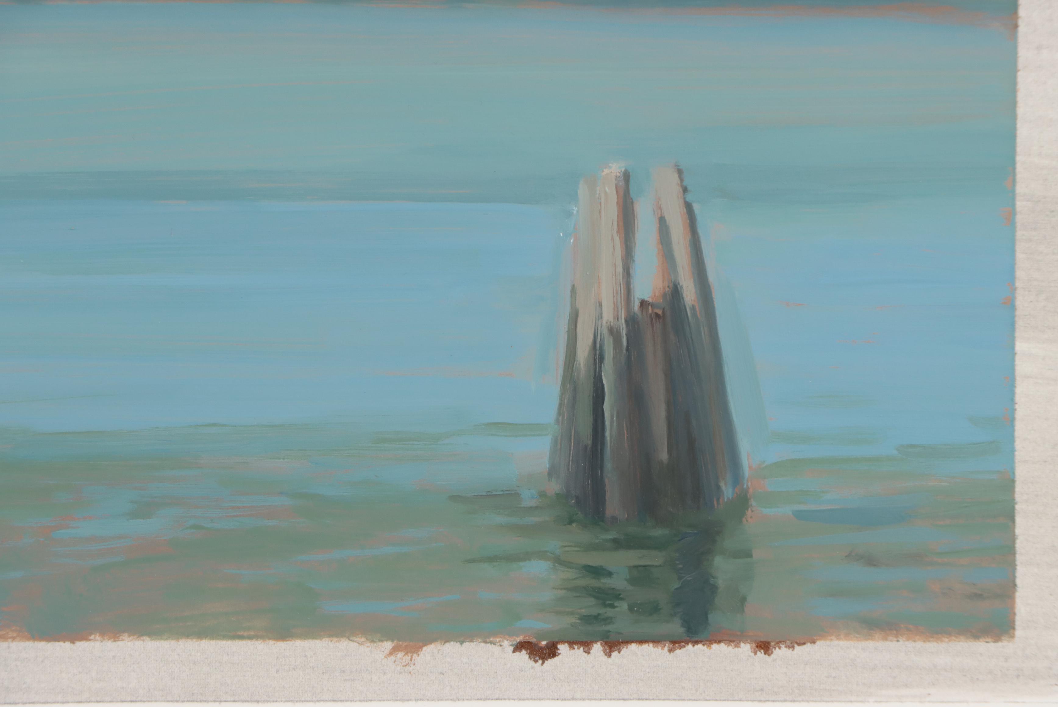 David Mahler Oil Painting "Untitled Landscape," 2000