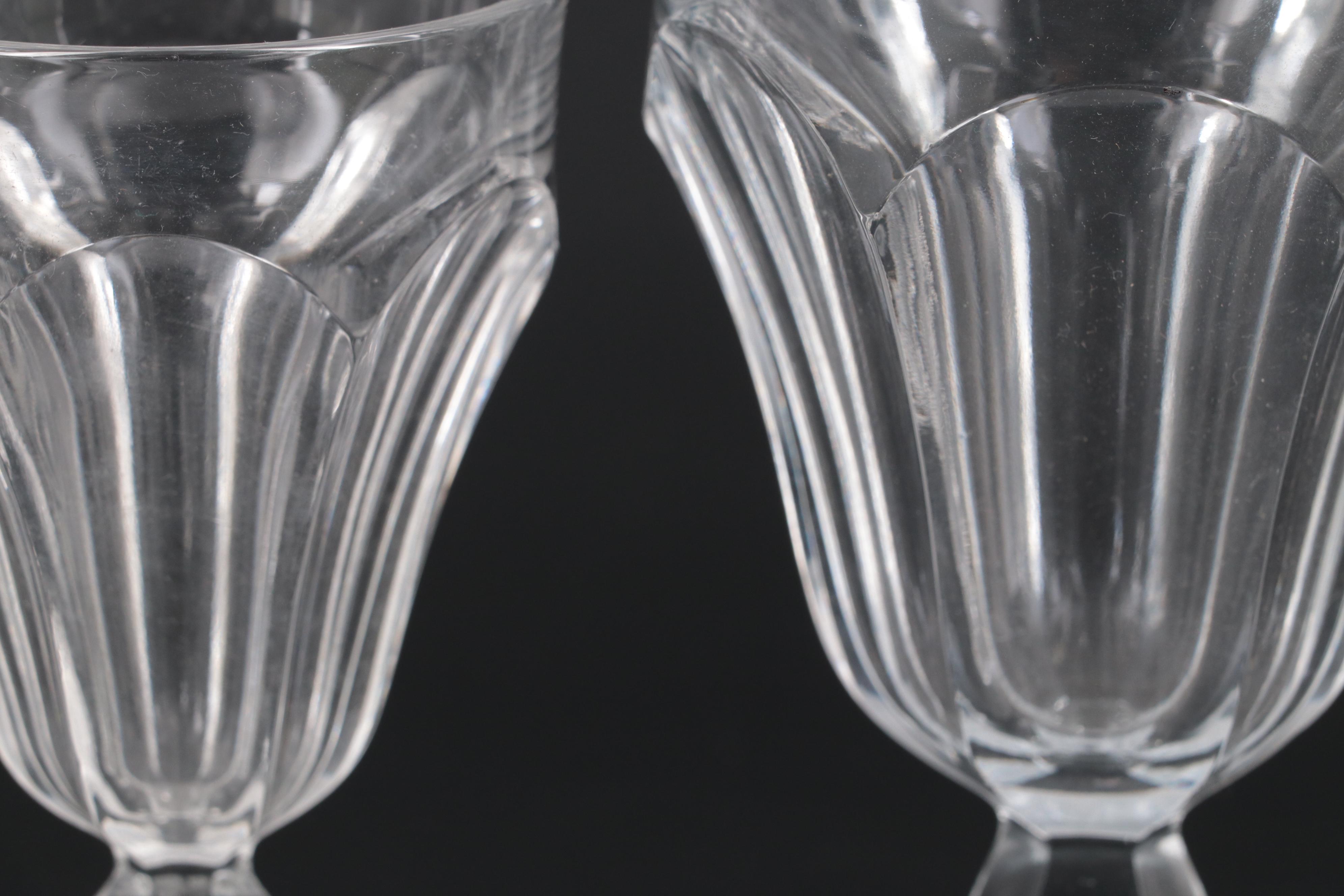 Heisey "Colonial Clear" Stemware, 1899-1944