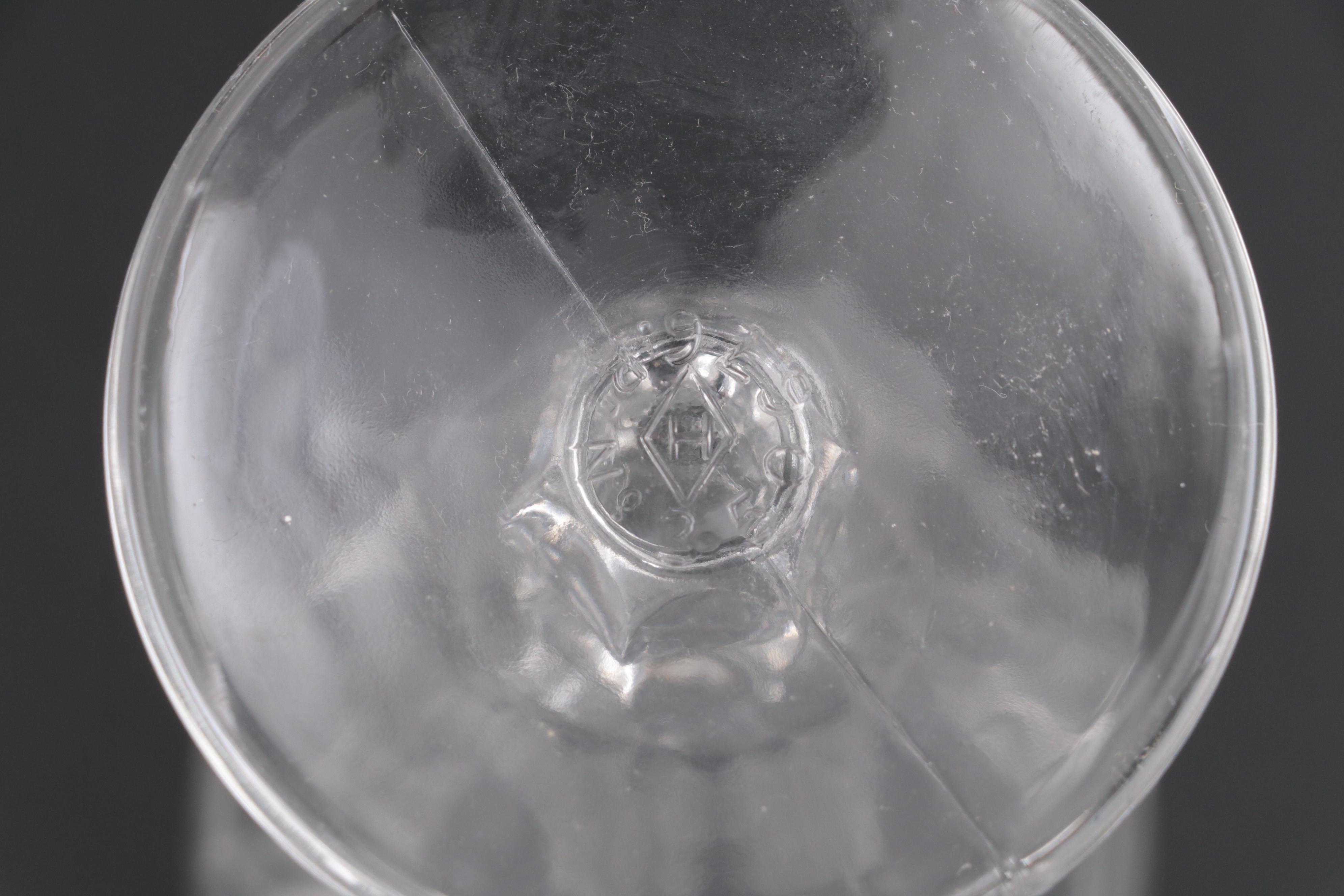 Heisey "Colonial Clear" Stemware, 1899-1944