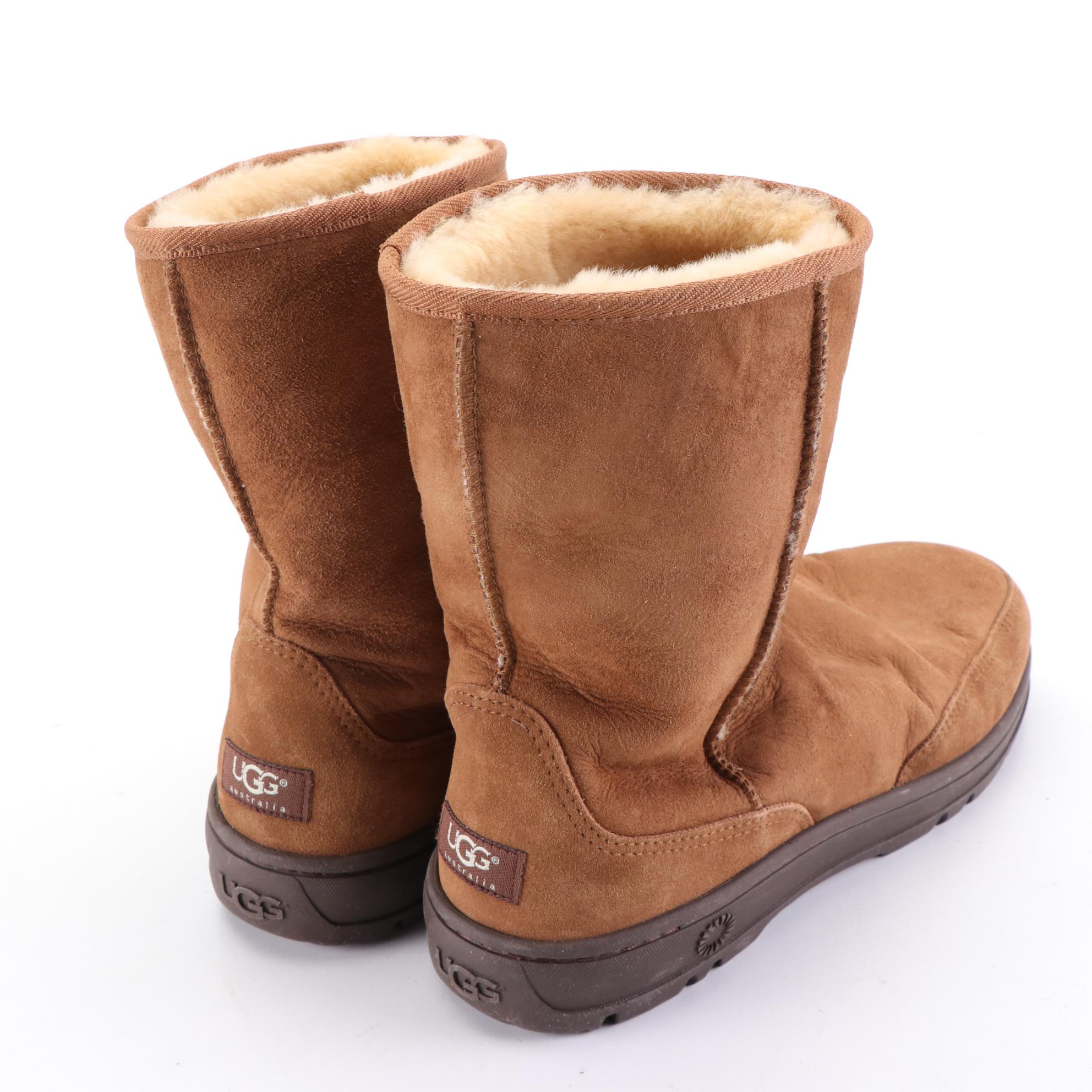 Men's UGG Classic Short Boots and Ascot Slippers with Spor7 Suede Driving Boots