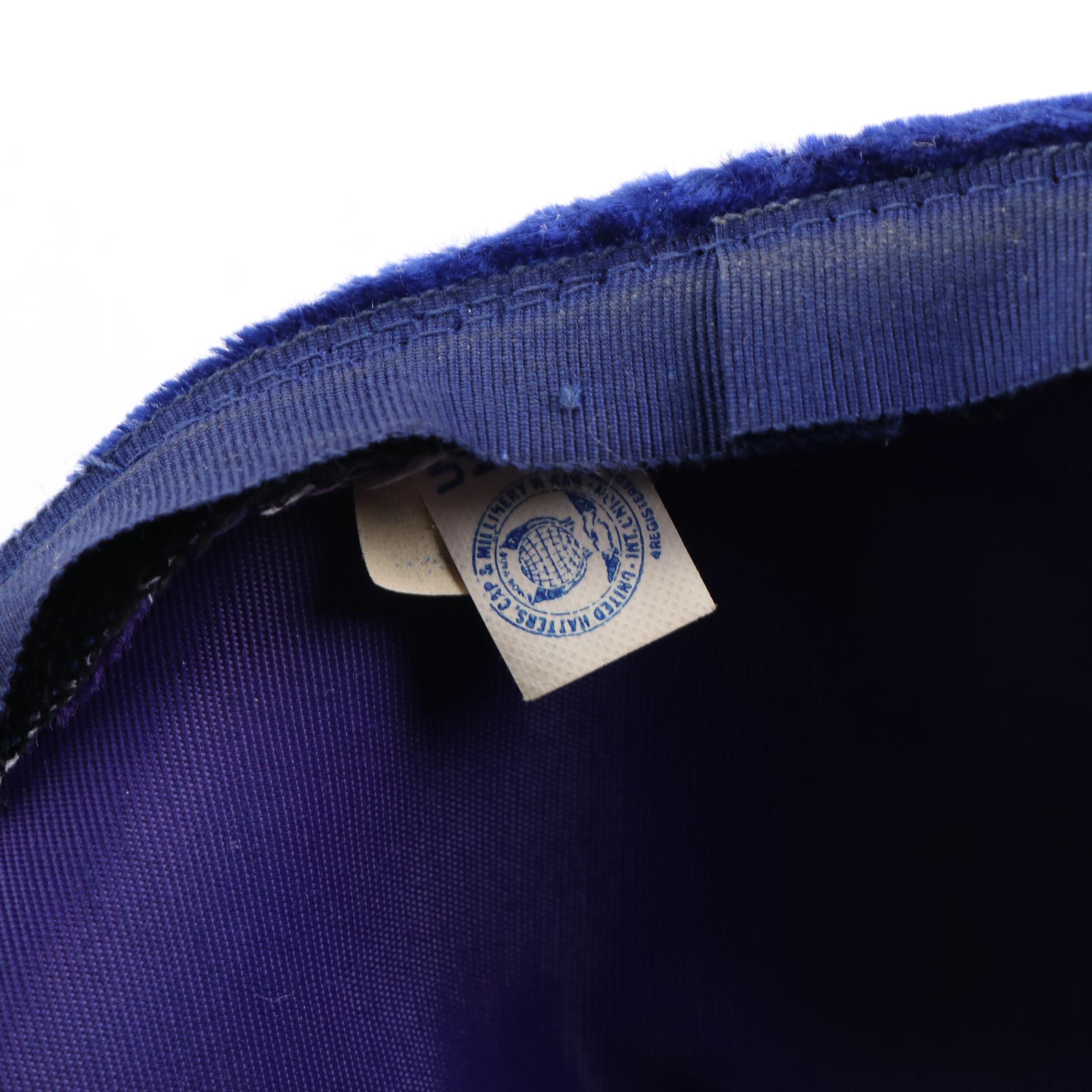 Kumma Style Embroidered Cap and Dyed Feather Bumper Hat