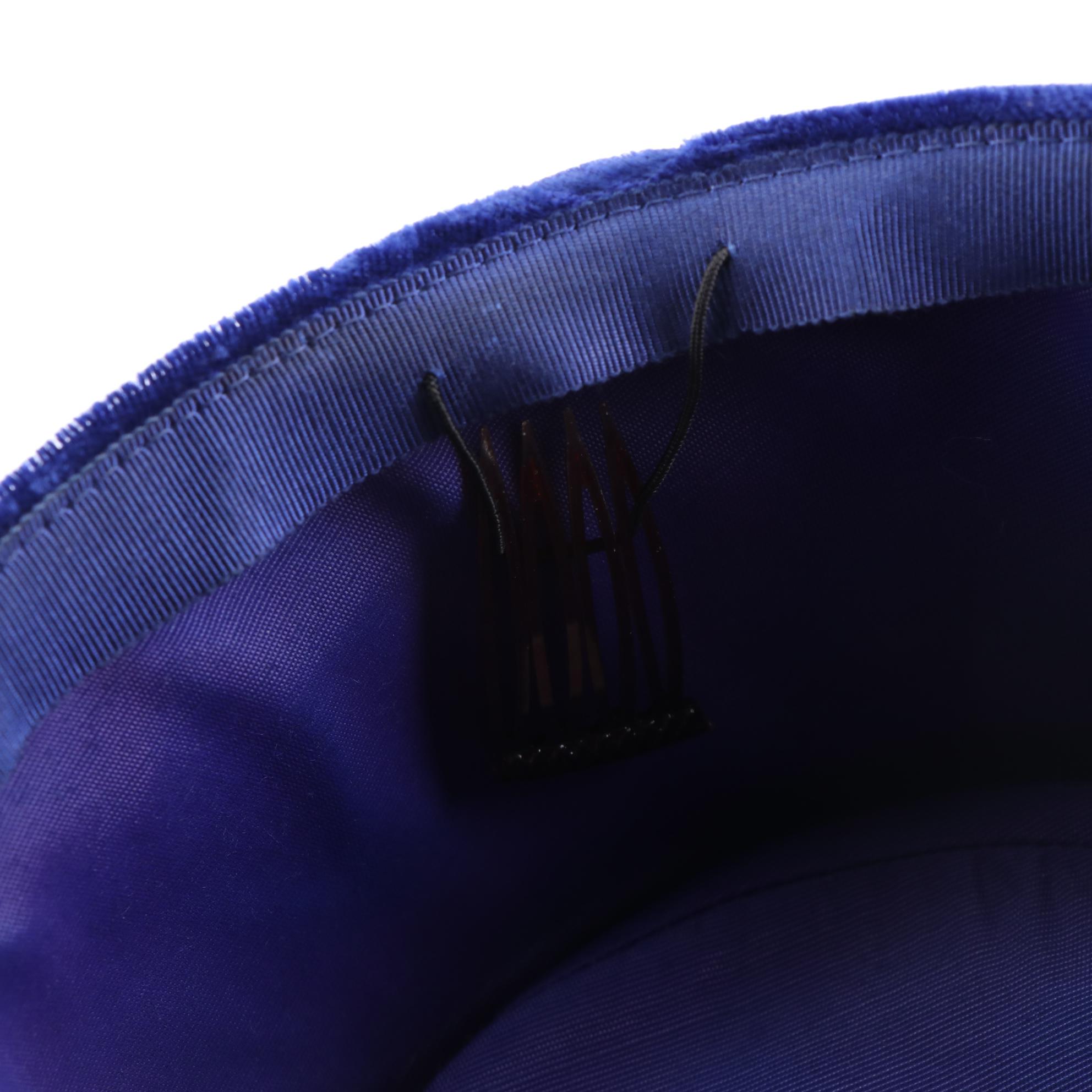Kumma Style Embroidered Cap and Dyed Feather Bumper Hat