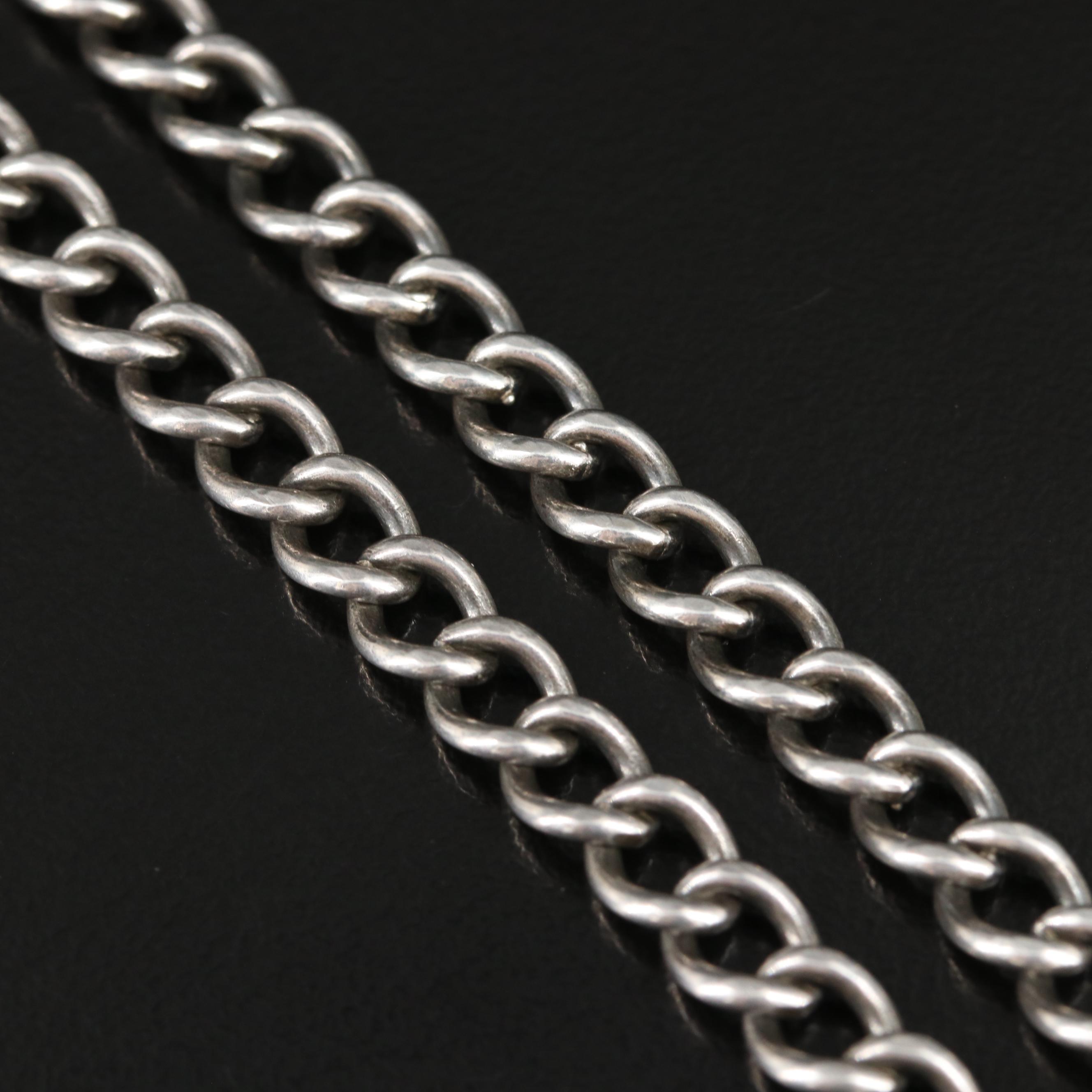 Sterling Necklace with 1714 German States Saxony-Albertine Thaler Pendant