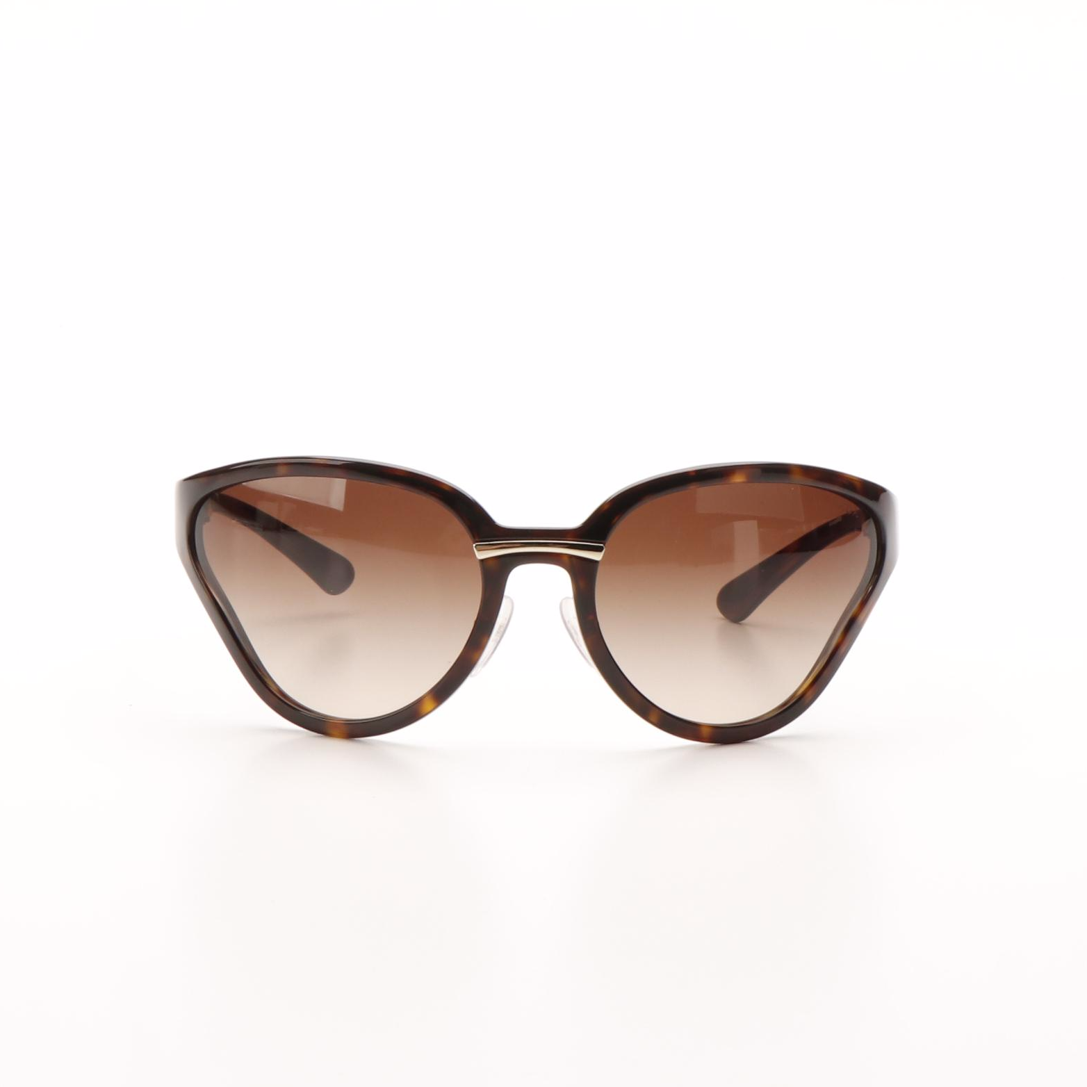 Prada PR22VS Butterfly Havana Brown Gradient Sunglasses With Case