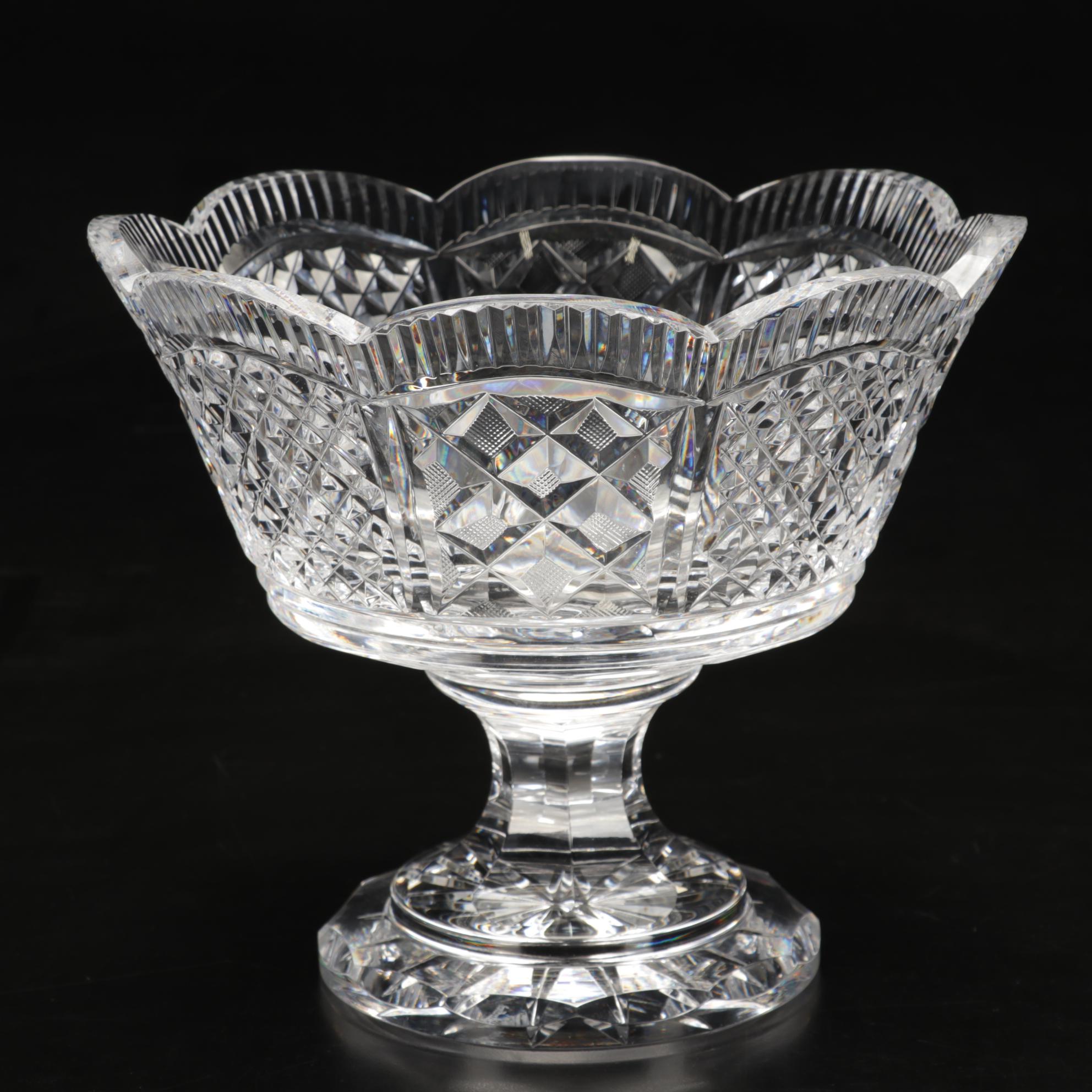 Waterford Master Cutter Collection Centerpiece Bowl, Late 20th Century