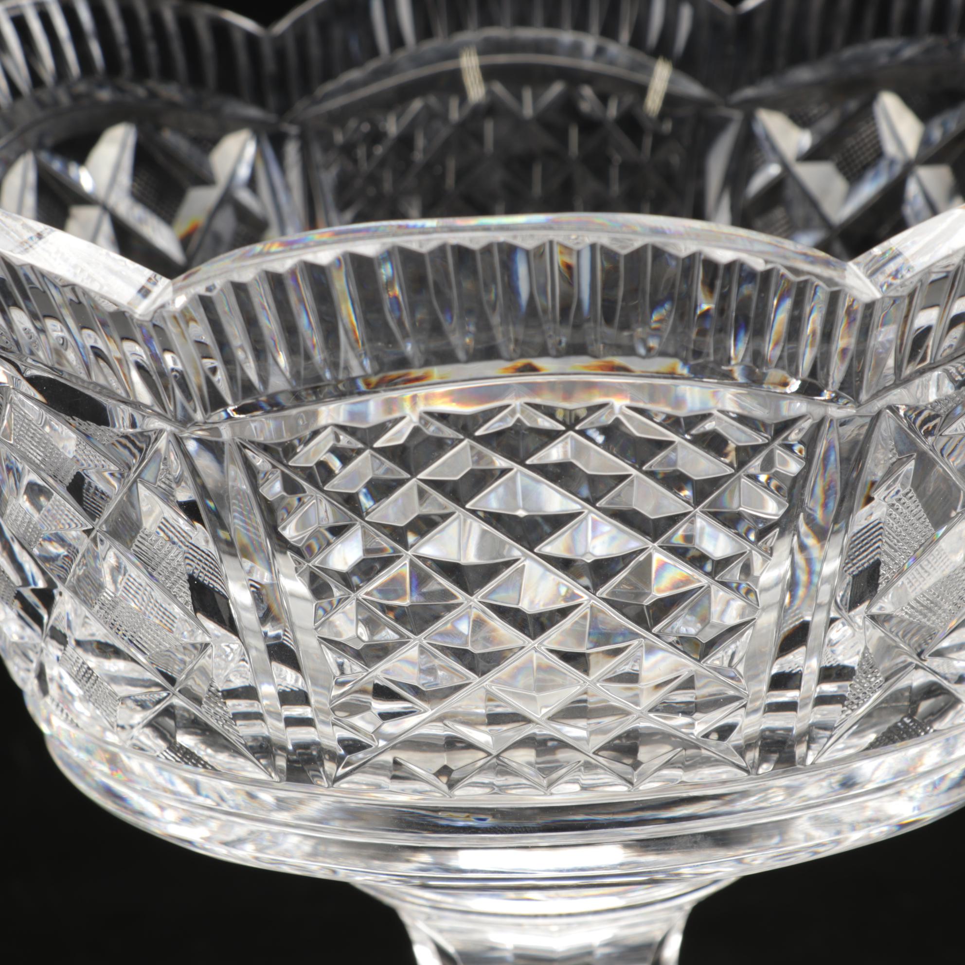 Waterford Master Cutter Collection Centerpiece Bowl, Late 20th Century
