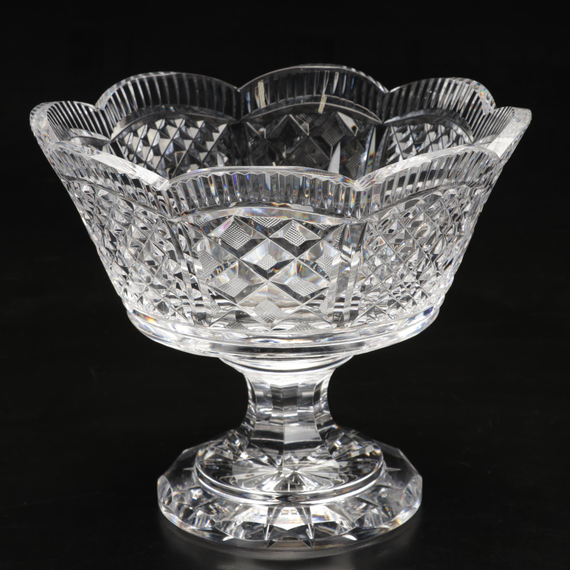 Waterford Master Cutter Collection Centerpiece Bowl, Late 20th Century