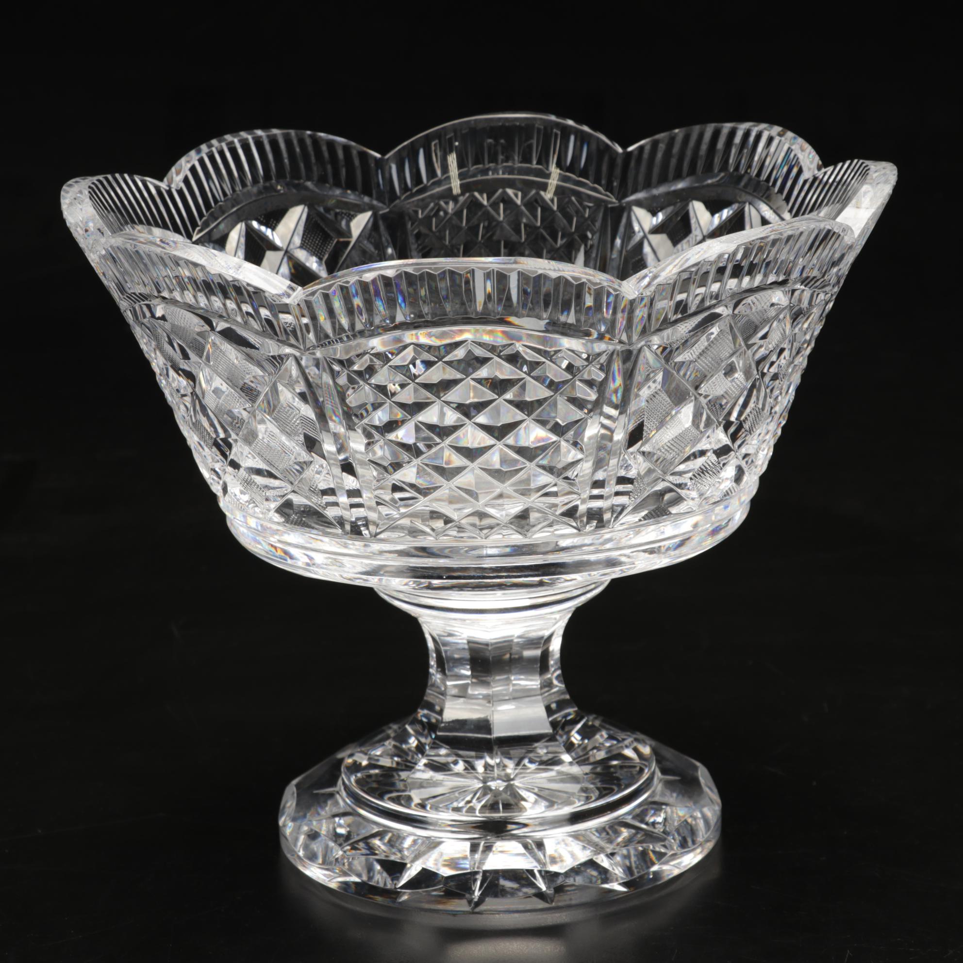 Waterford Master Cutter Collection Centerpiece Bowl, Late 20th Century