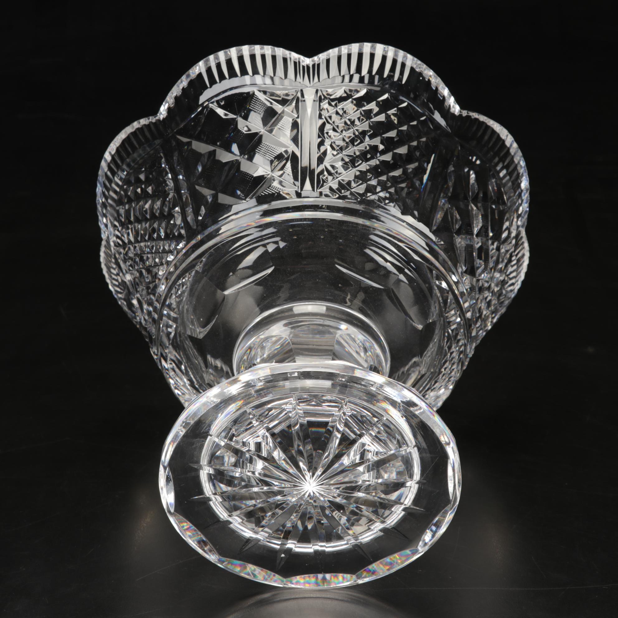 Waterford Master Cutter Collection Centerpiece Bowl, Late 20th Century