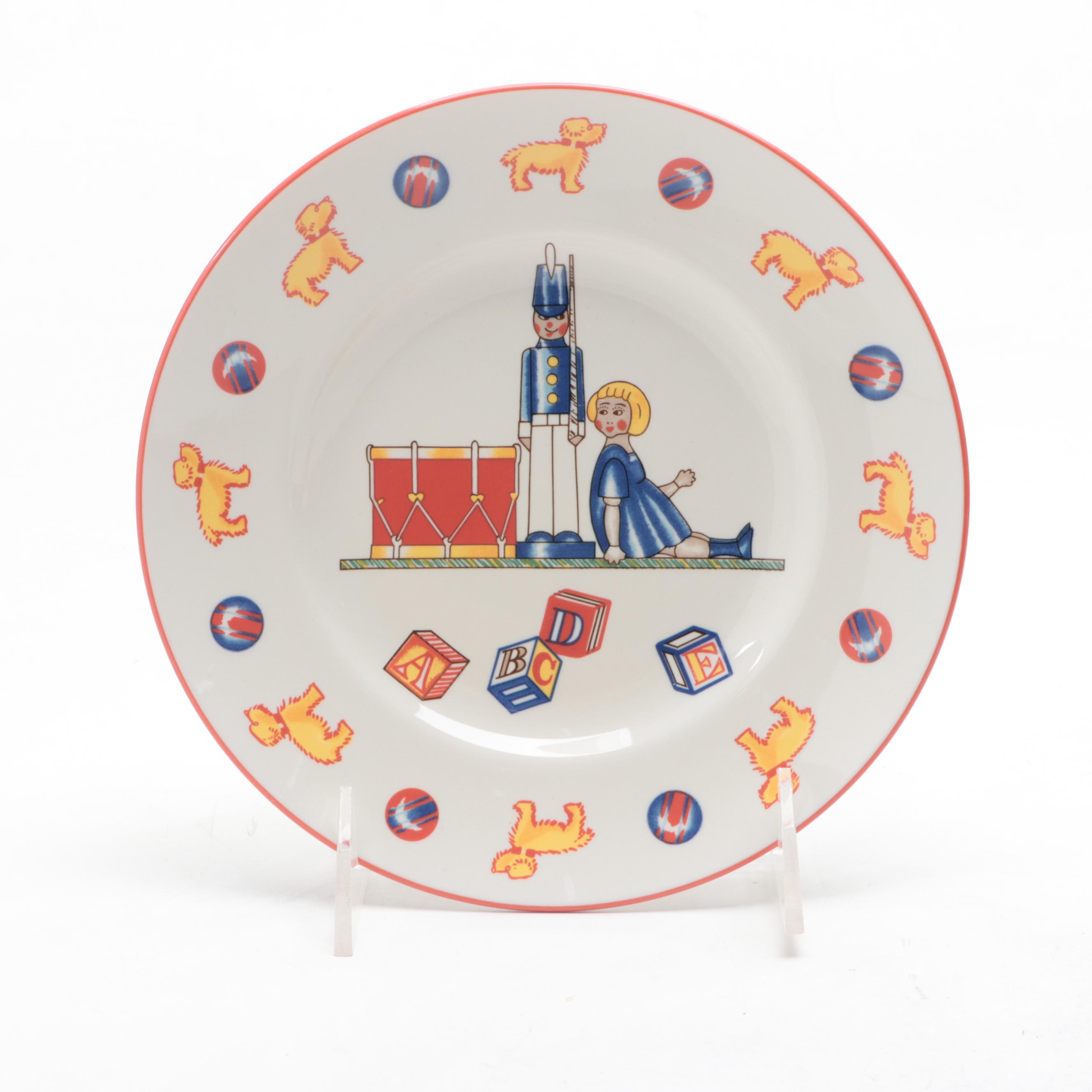 Tiffany & Co. "Tiffany Toys" Porcelain Children's Dinnerware