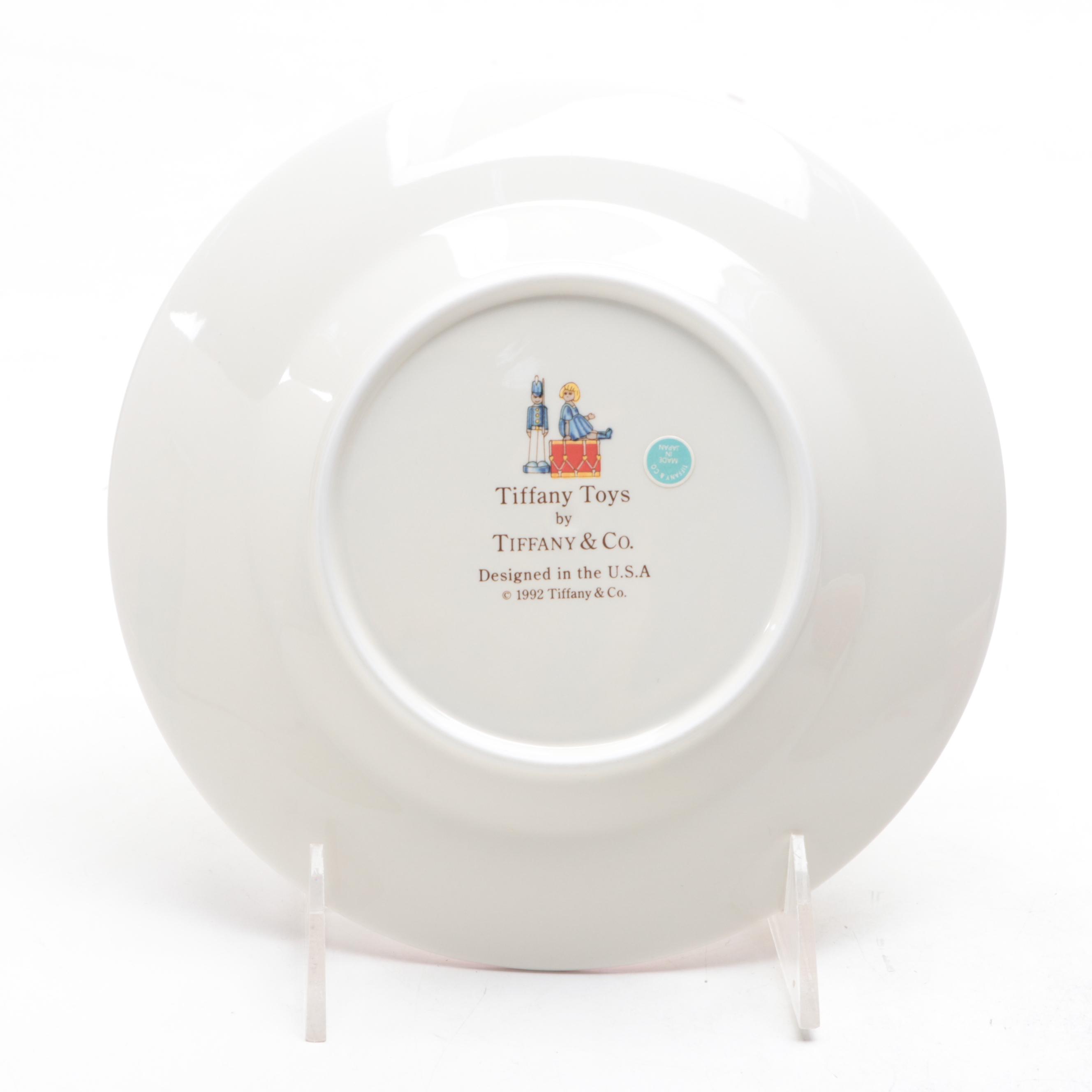 Tiffany & Co. "Tiffany Toys" Porcelain Children's Dinnerware