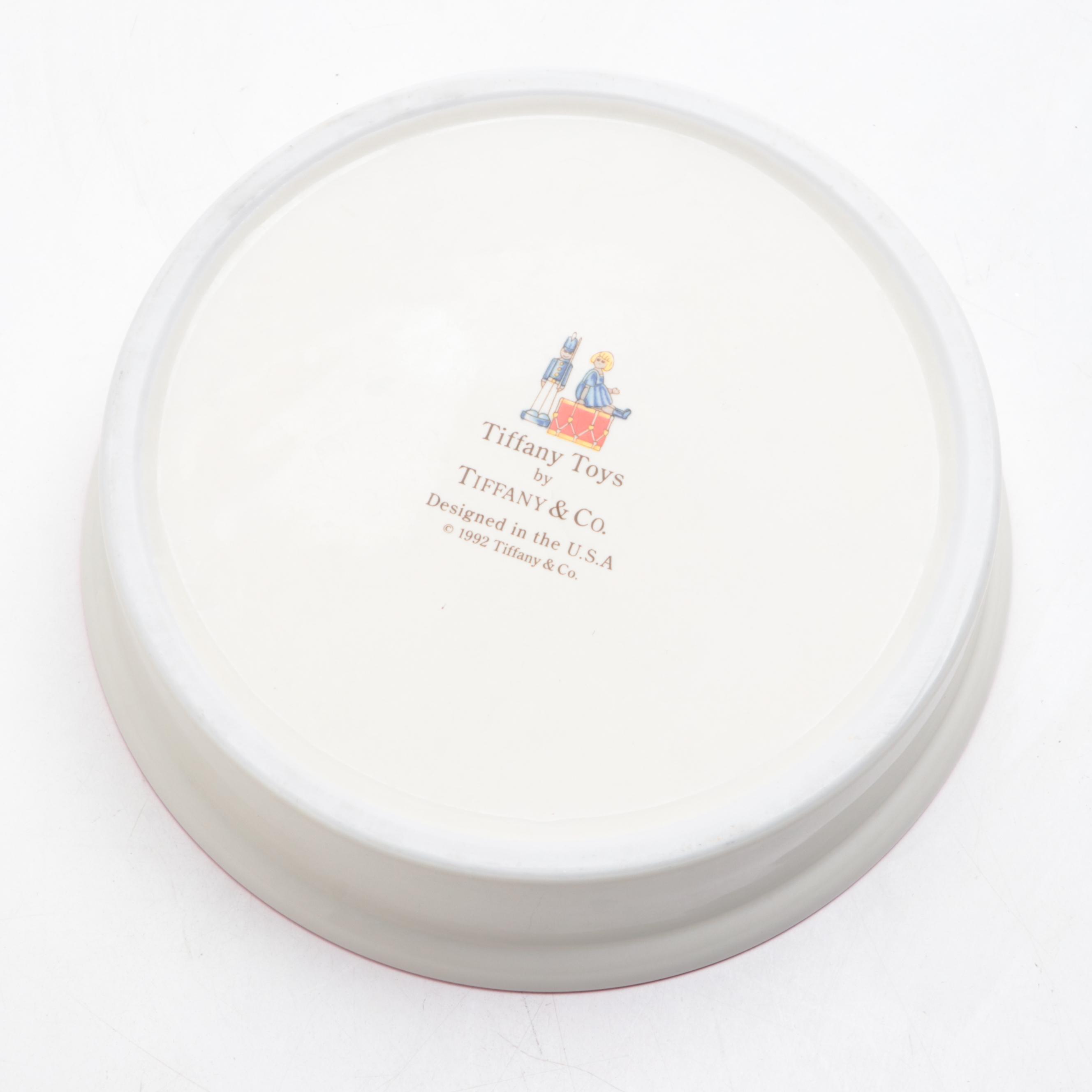 Tiffany & Co. "Tiffany Toys" Porcelain Children's Dinnerware