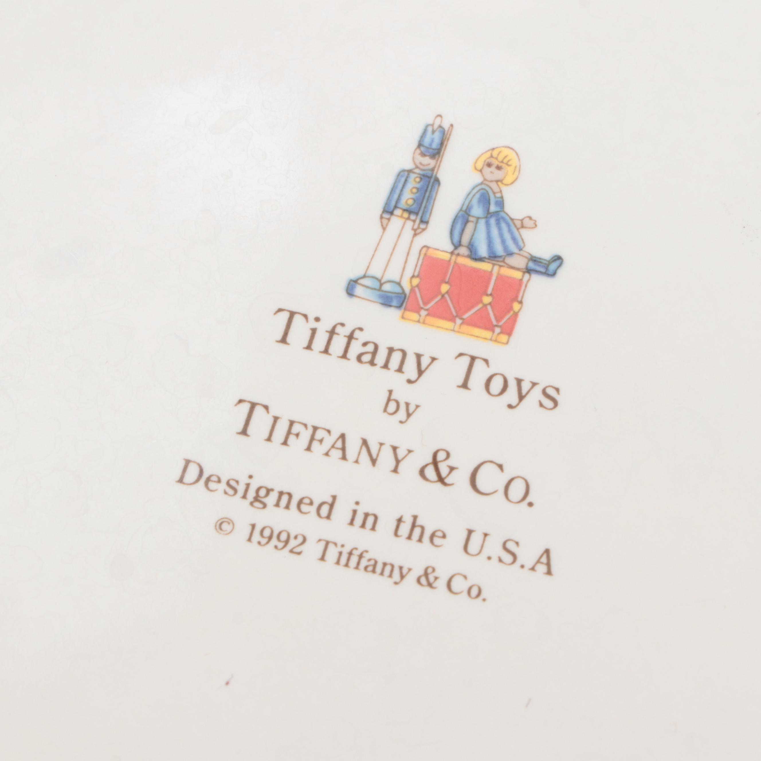 Tiffany & Co. "Tiffany Toys" Porcelain Children's Dinnerware