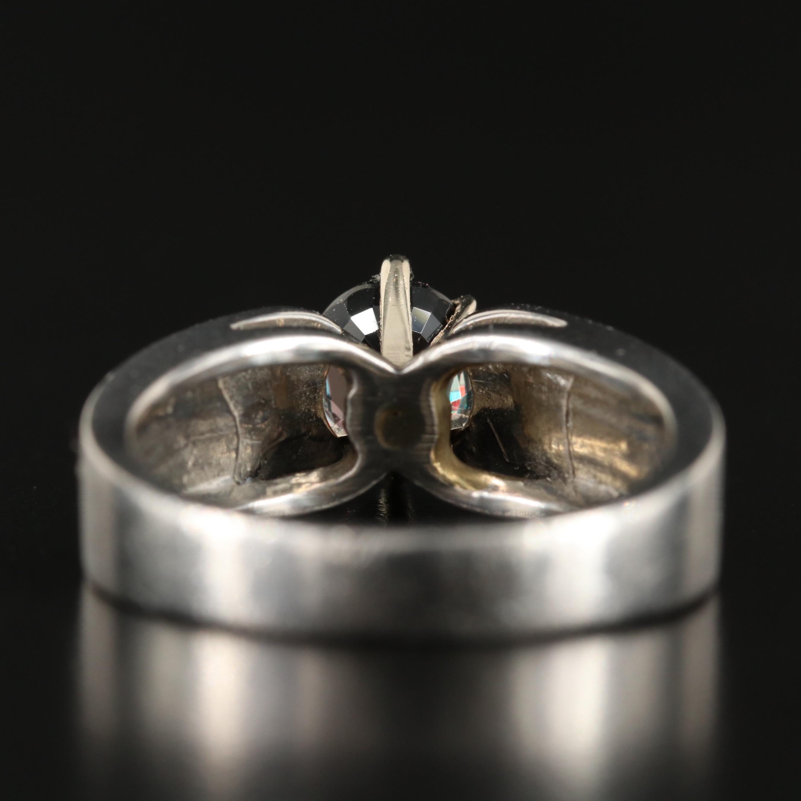 Platinum Sapphire Ring