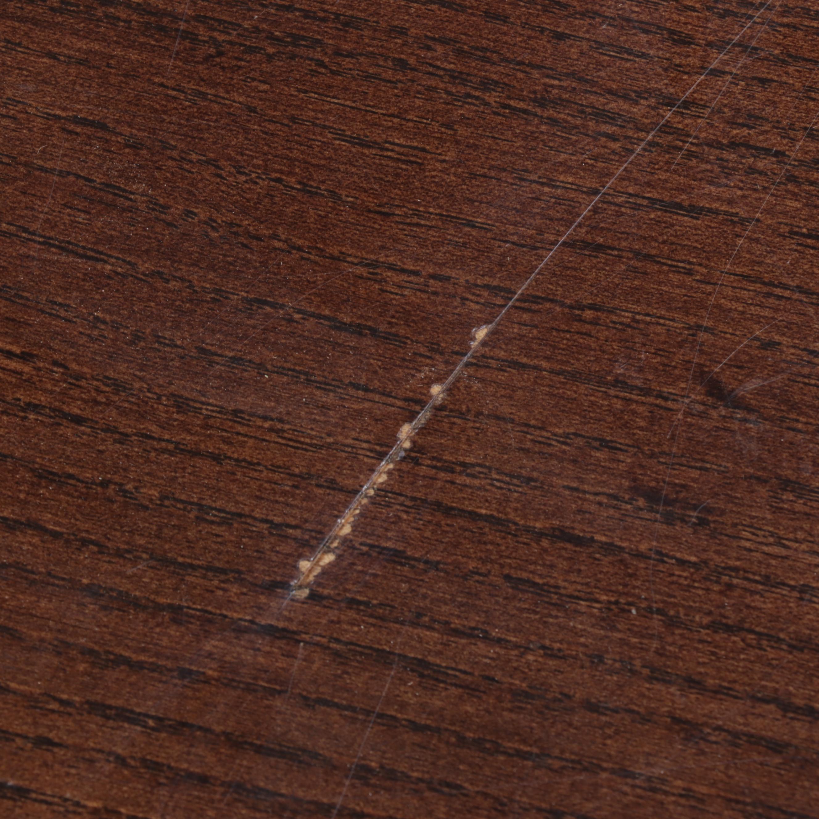 Contemporary Hardwood XBase Trestle Dining Table EBTH