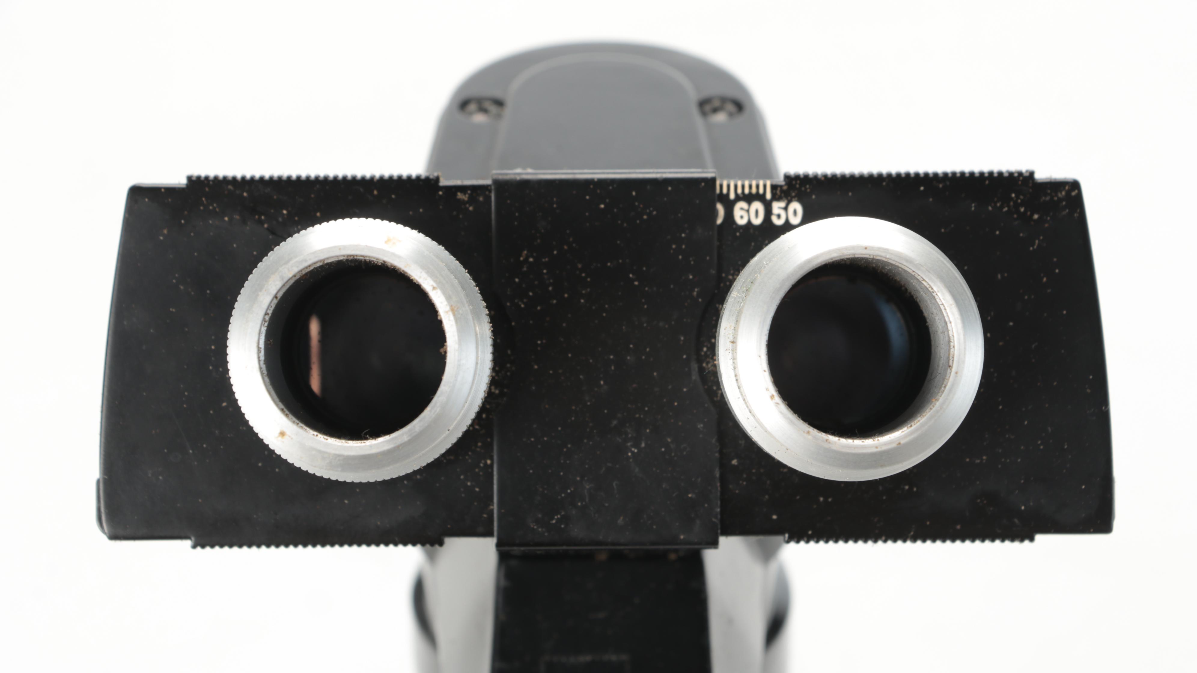 Bausch & Lomb Stereo Microscope With Four Objective Lenses and Carry Case, 1951