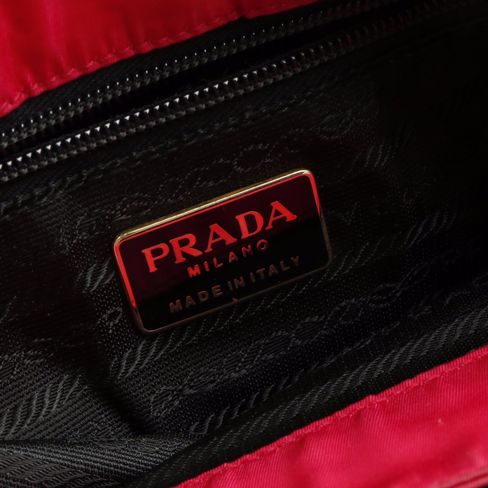 Prada Handbag in Pink Tessuto Nylon
