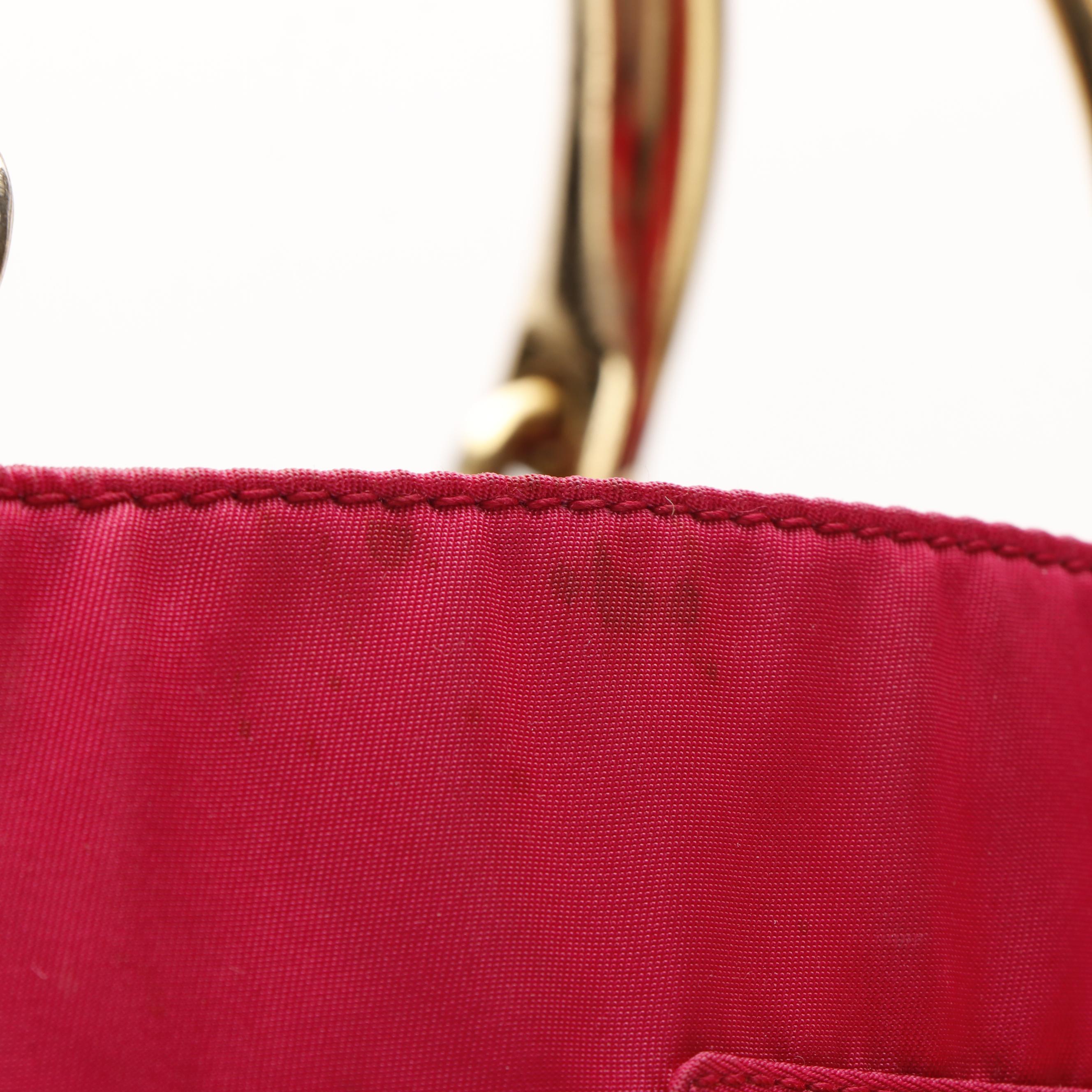 Prada Handbag in Pink Tessuto Nylon