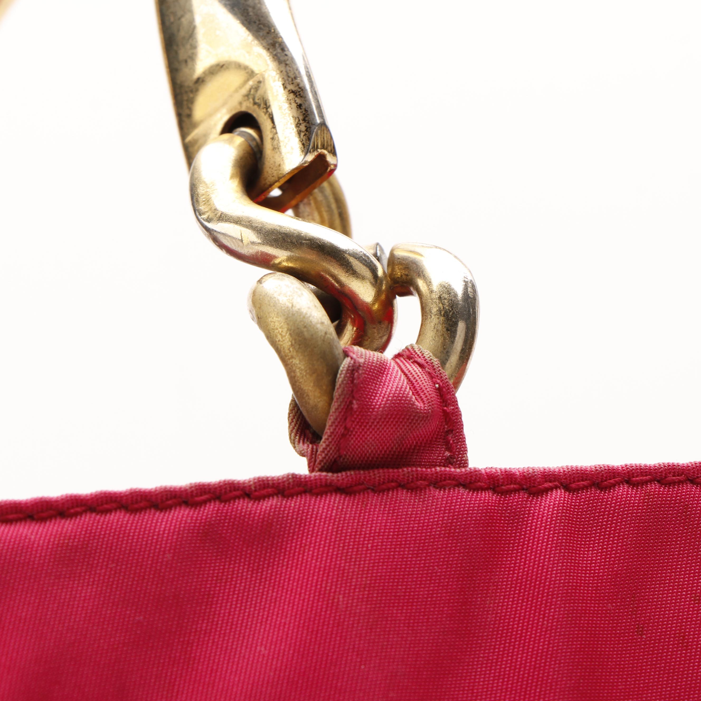 Prada Handbag in Pink Tessuto Nylon