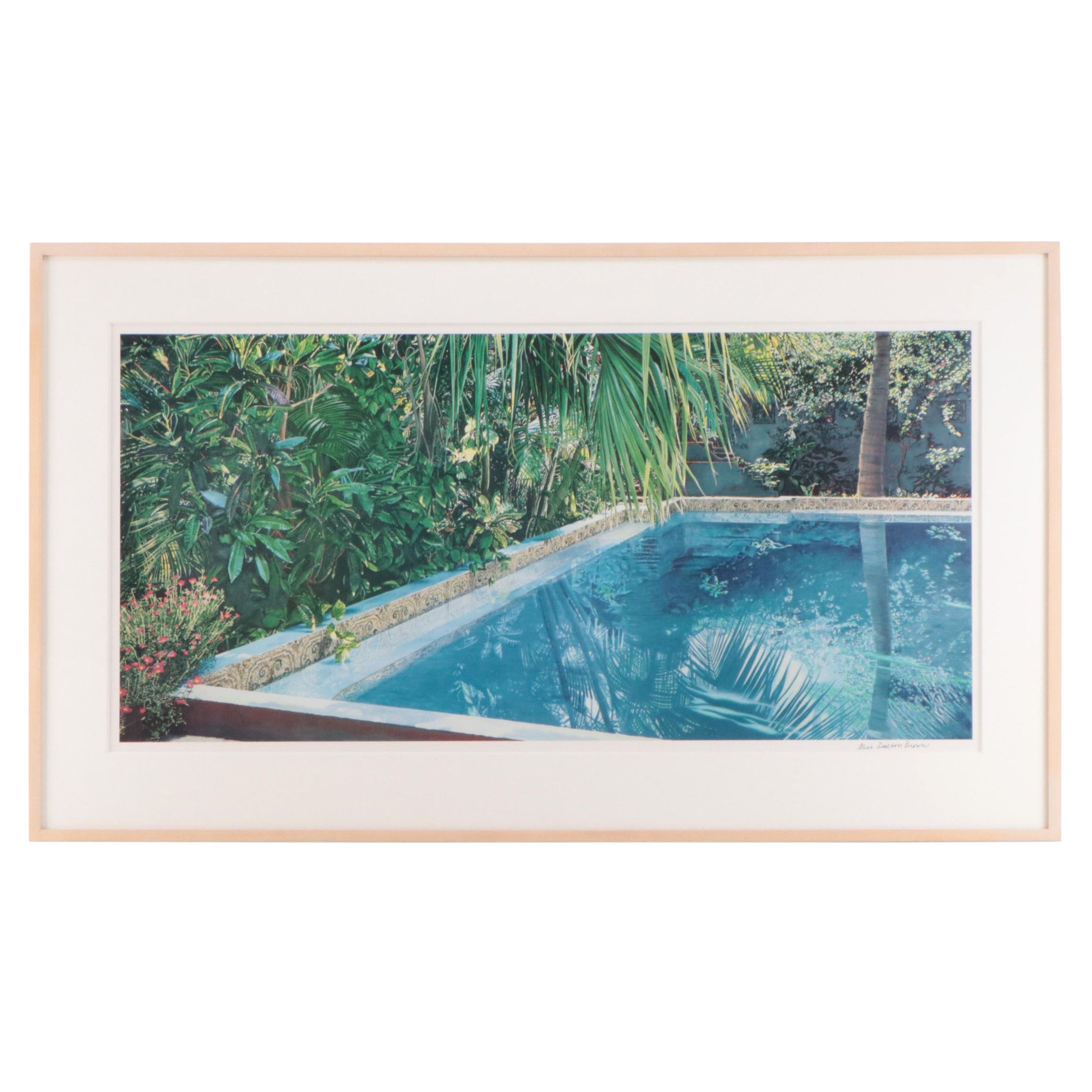 Alice Dalton Brown Poster Print "Reflecting Pool"